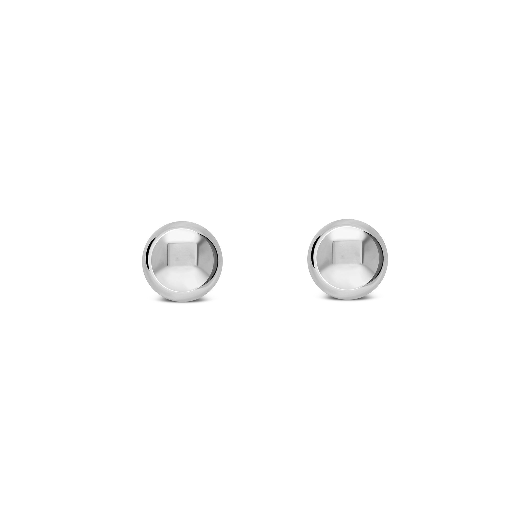 Sterling Silver 5mm Round Ball Stud Earrings for Women - Hypoallergenic Minimalist Jewelry - Perfect for Everyday Wear, Work & Special Occasions
