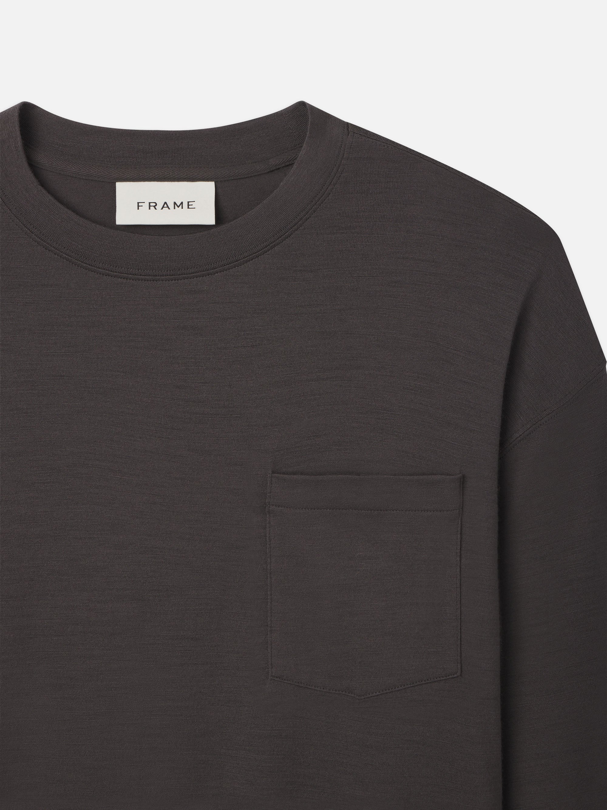 Premium Long Sleeve Wool Blend T-Shirt for Men & Women | Soft & Warm Taupe Color | Perfect for Winter Layering, Outdoor Activities & Casual Wear