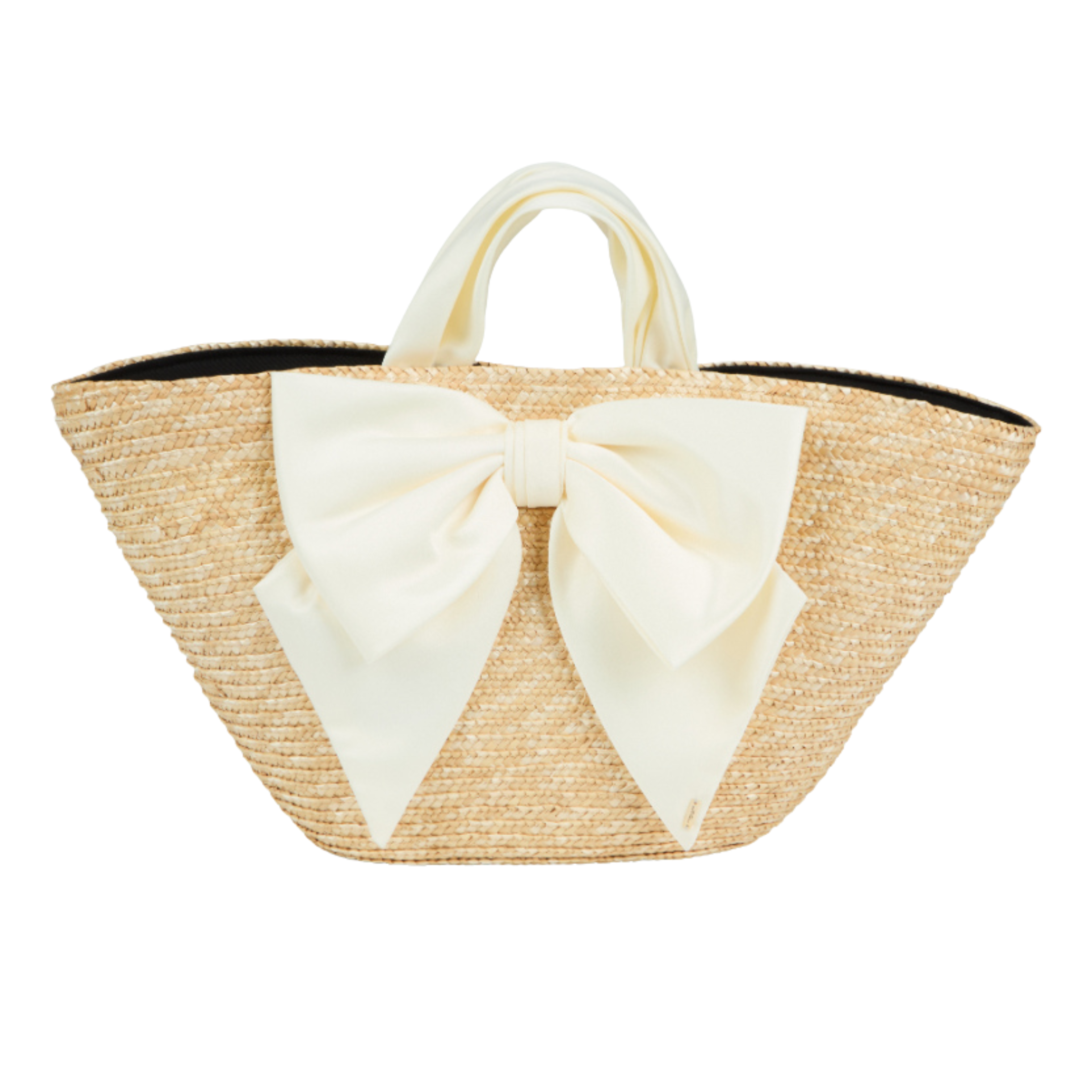 Carlotta Natural Straw Tote Bag - Eco-Friendly Woven Beach Bag for Women, Summer Vacation, Picnic & Shopping | Lightweight & Durable Handbag for Travel, Pool, Market & Outdoor Activities