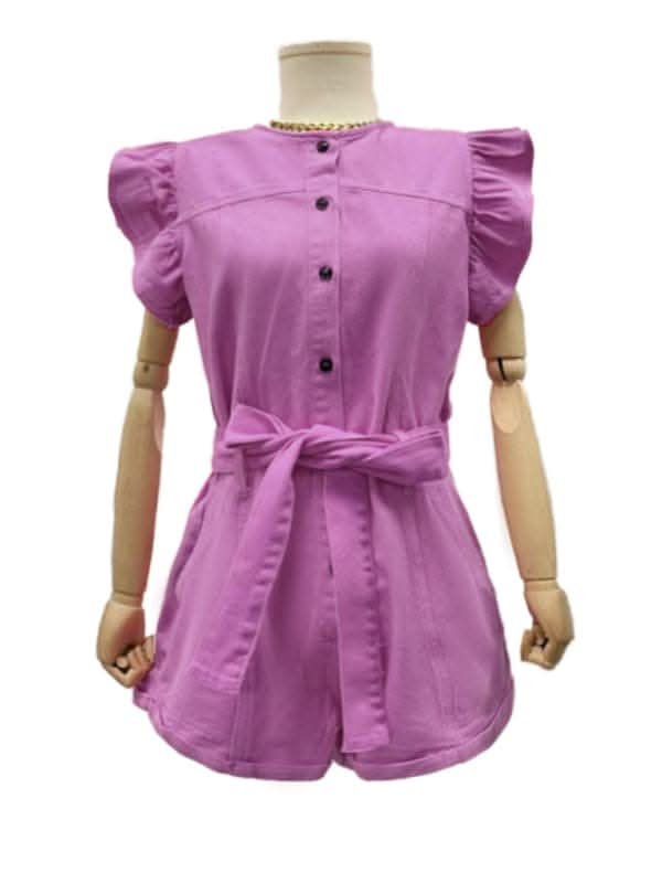 Stylish Women's Denim Jumpsuit - Trendy Casual Romper for Everyday Wear | Perfect for Street Style, Date Nights & Summer Outfits