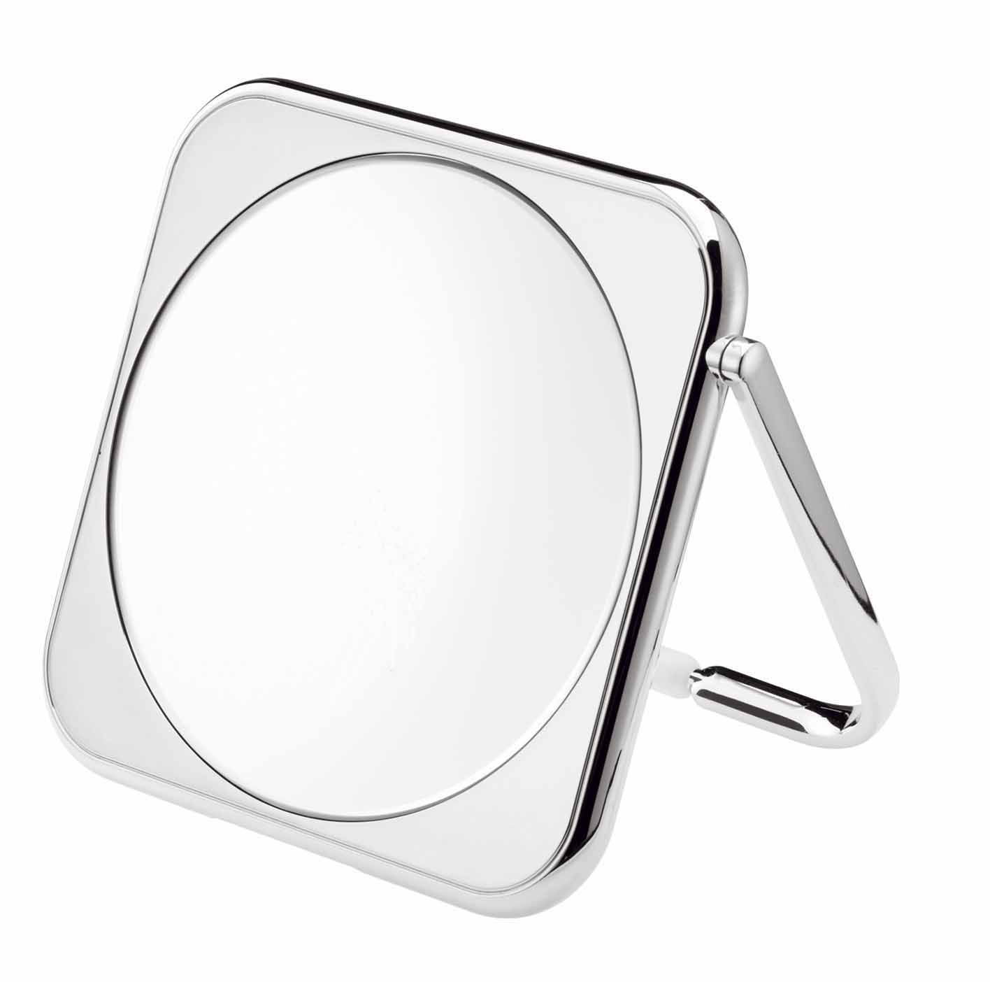 Janeke 3X Adjustable Metal Framed Magnifying Mirror - CR425.3 & AU425.3 - Perfect for Makeup, Shaving & Skincare - Bathroom Vanity or Travel Essential