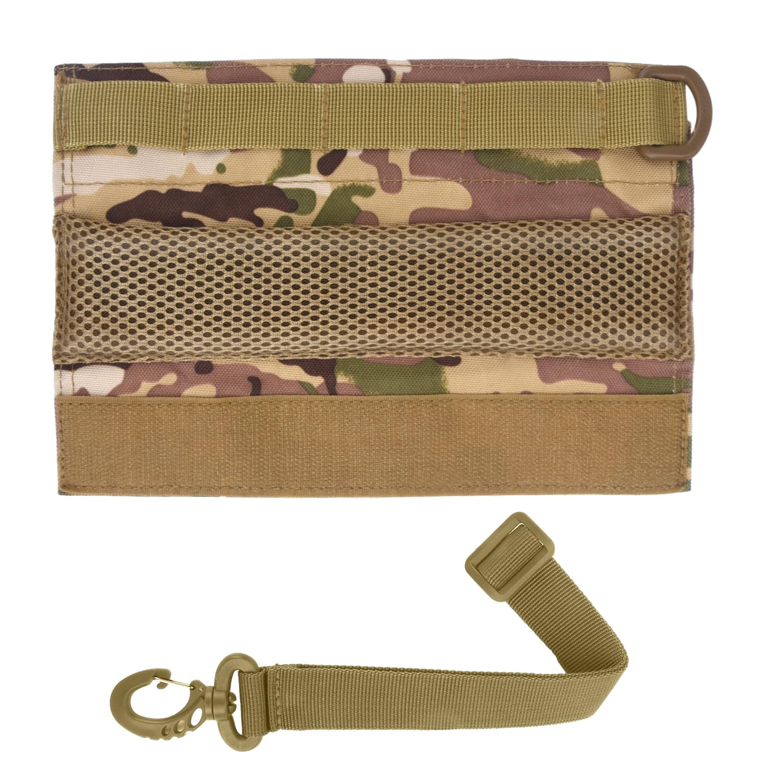 Tactical Headphone Cover - Advanced Modular Kit with Soft Replacement Pads & Holder for Shooting, Military Hearing Protection Earmuffs (Camo) - Perfect for Range Training, Hunting & Outdoor Activities