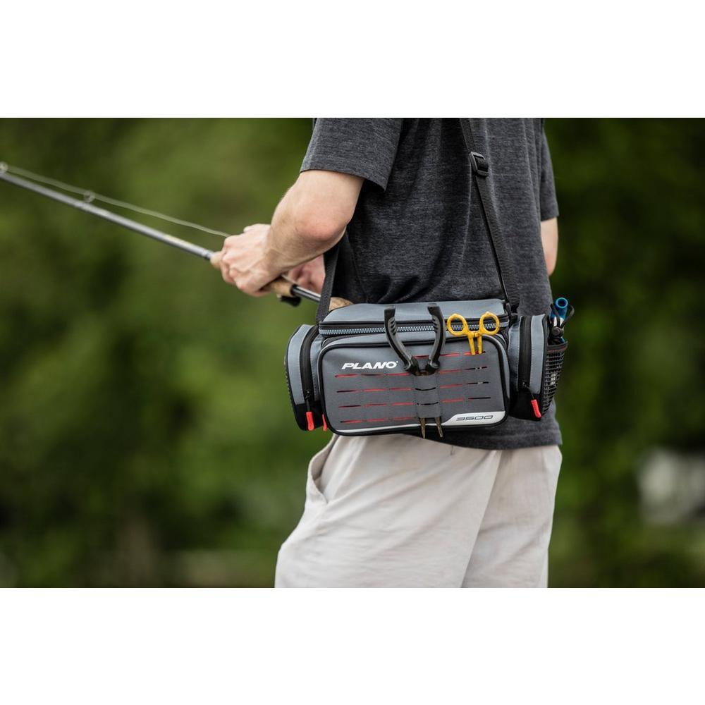 Plano Weekend Series Tackle Box - Waterproof Fishing Gear Storage Case for Lures, Hooks & Accessories - Perfect for Freshwater & Saltwater Fishing Trips