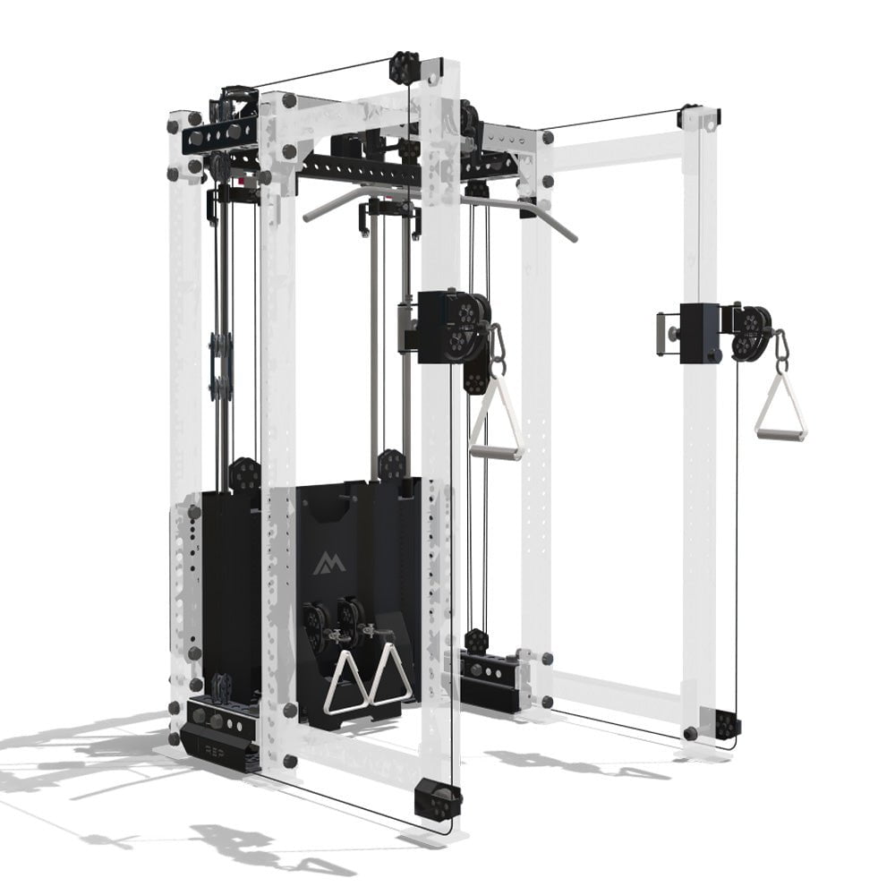 REP Fitness Ares 2.0 4000 Series 6-Post Power Rack - 80
