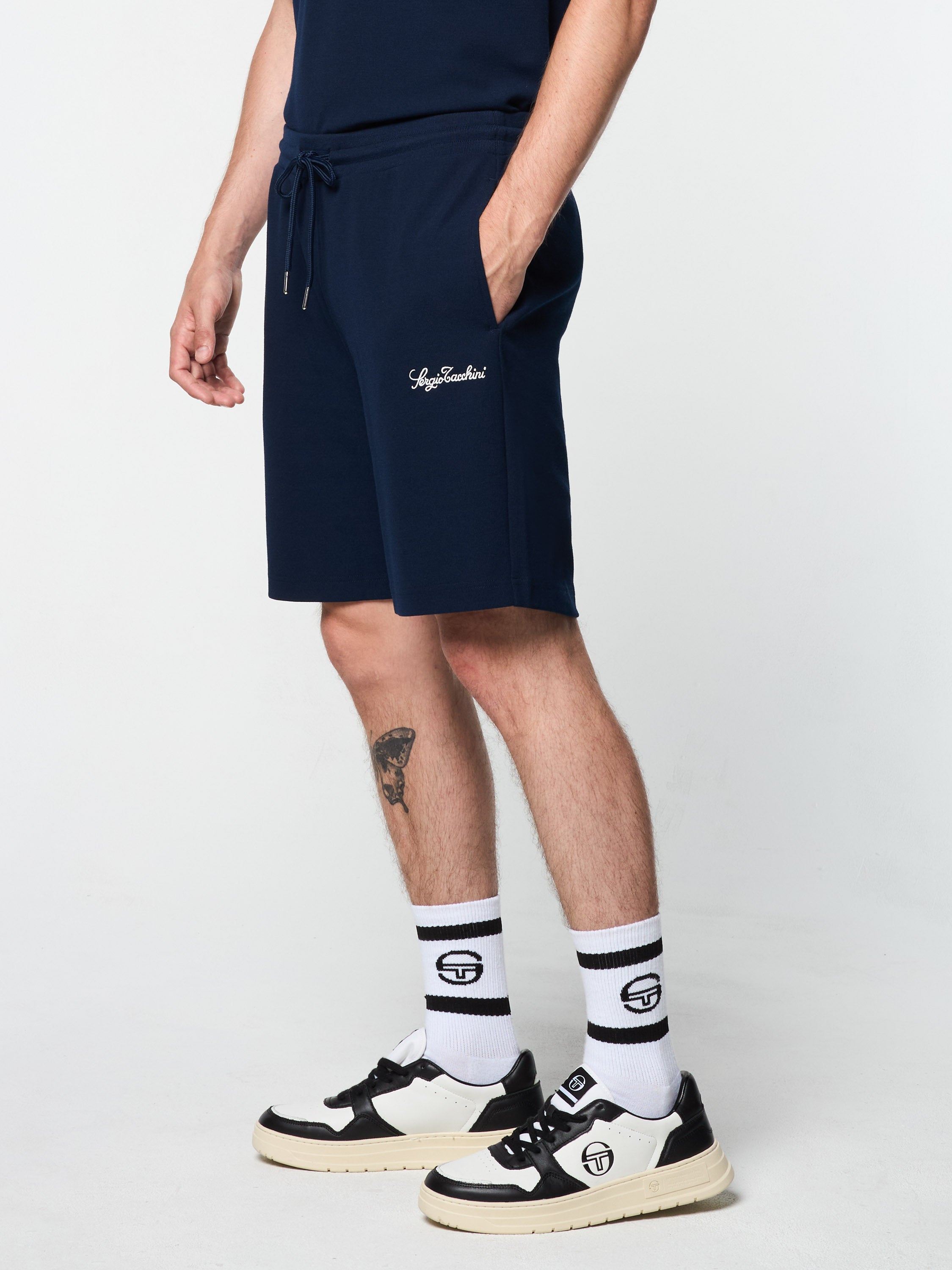 Suveniri Men's Casual Shorts - Comfortable Maritime Blue Quick-Dry Swim Trunks for Beach, Pool, and Summer Vacations