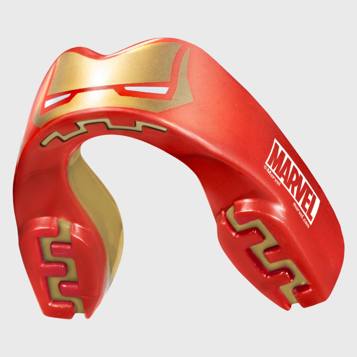 Safejawz Marvel Iron Man Mouthguard for Kids & Adults - Custom Fit Sports Mouth Guard for Football, Boxing, MMA & Martial Arts - Perfect for Training & Competition
