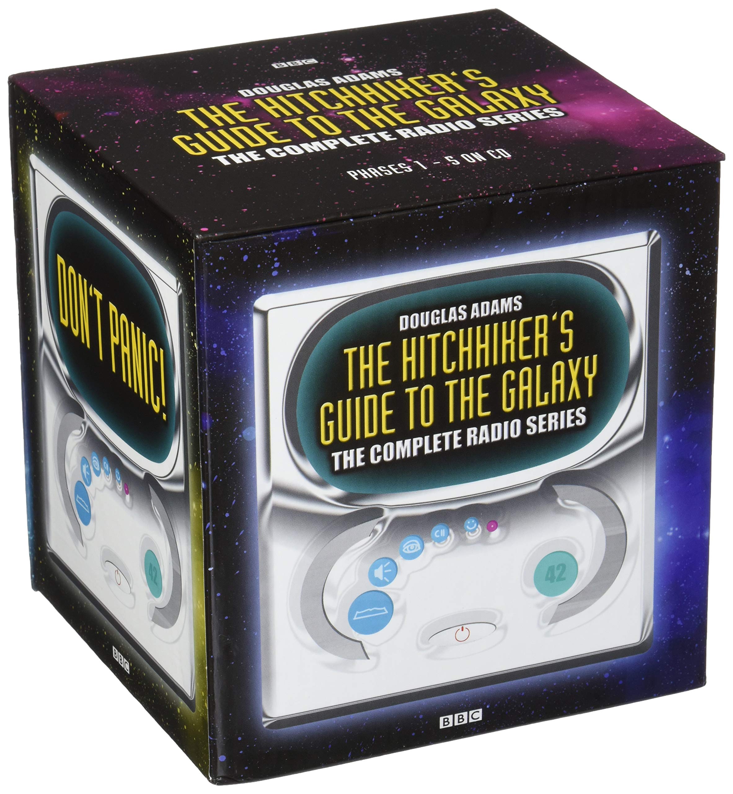 The Hitchhiker's Guide to the Galaxy: Complete BBC Radio Series Collection - Perfect for Sci-Fi Fans & Road Trips