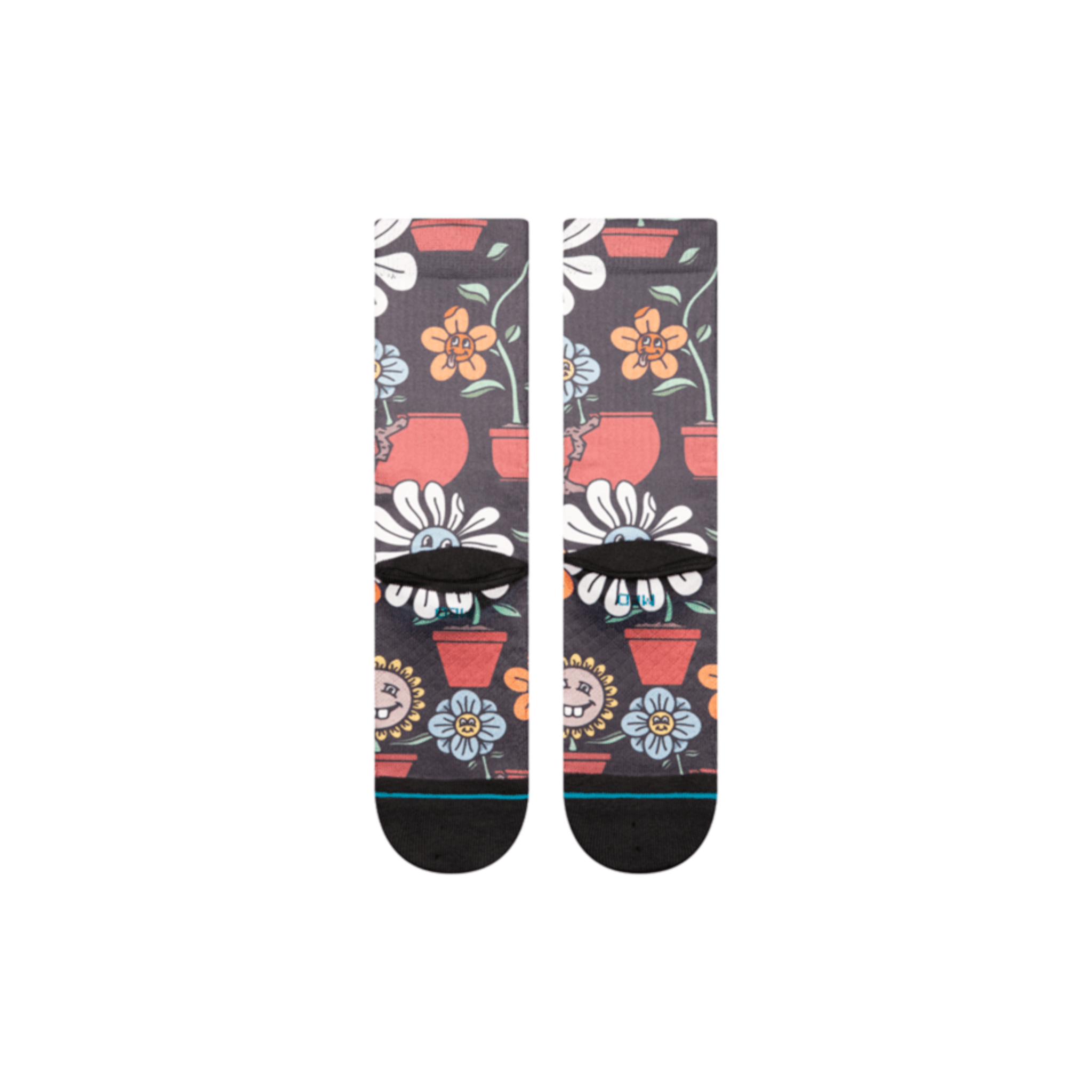Stance Planted Poly Blend Crew Socks - Comfortable Athletic Socks for Running, Basketball & Everyday Wear
