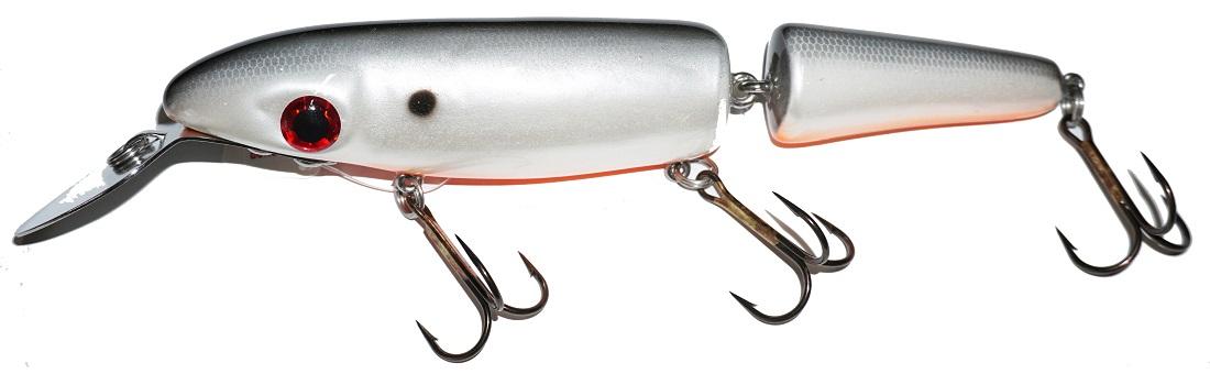 Big Fork Reef Digger Crankbait Jointed Fishing Lure - Saltwater Bass Fishing Bait for Offshore & Inshore Angling