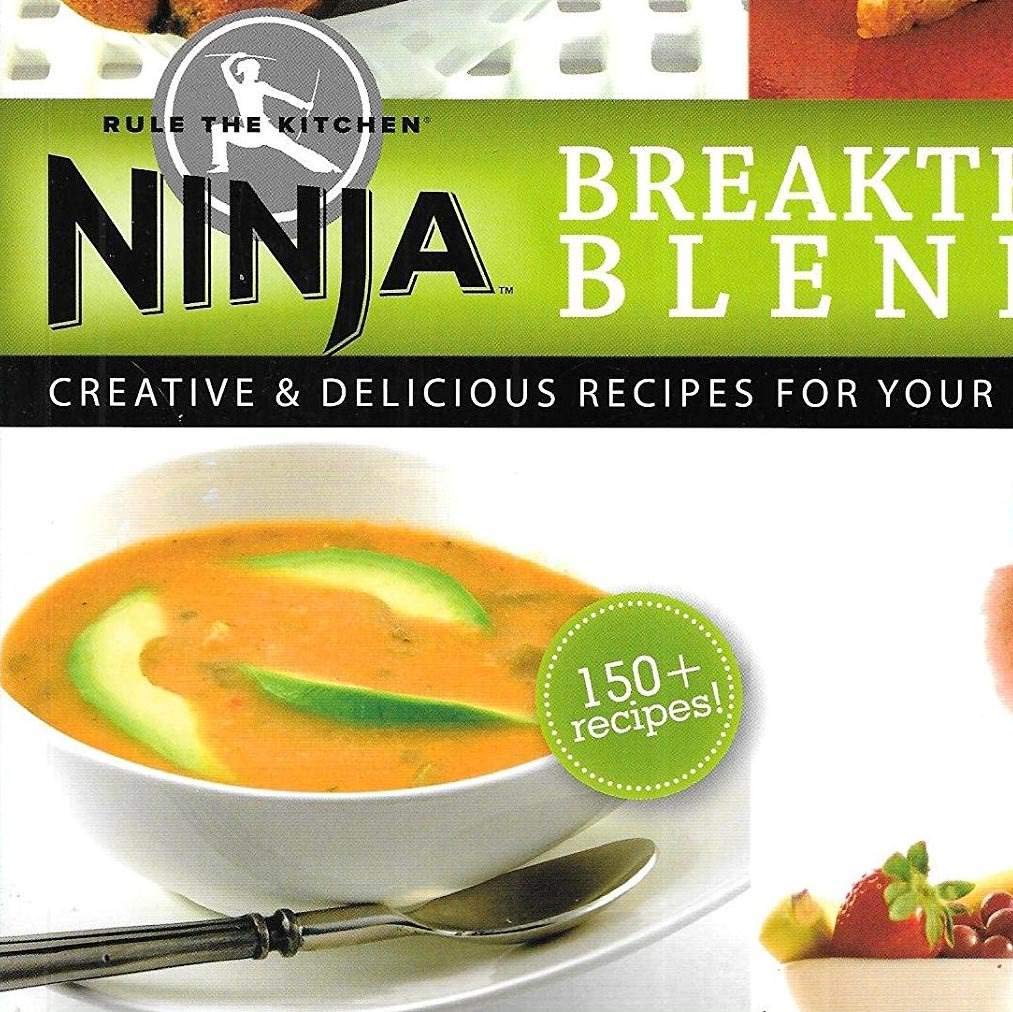 Ninja Blender - High-Speed Professional Blender with 150 Delicious Smoothie & Recipe Cookbook - Perfect for Smoothies, Soups, Nut Butters & Healthy Meal Prep