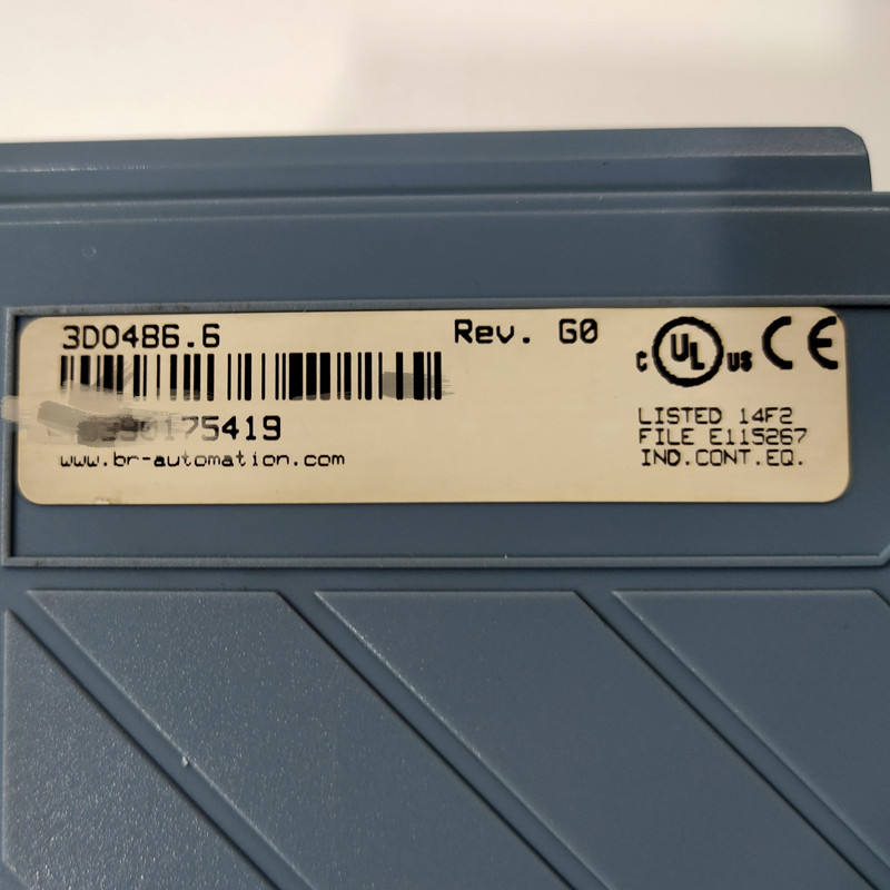 B&R Plc Digital Output Module 3D0486.6 - Industrial Automation Control for Manufacturing & Machinery (Used/Refurbished) - Perfect for Factory Automation, Robotics & CNC Systems