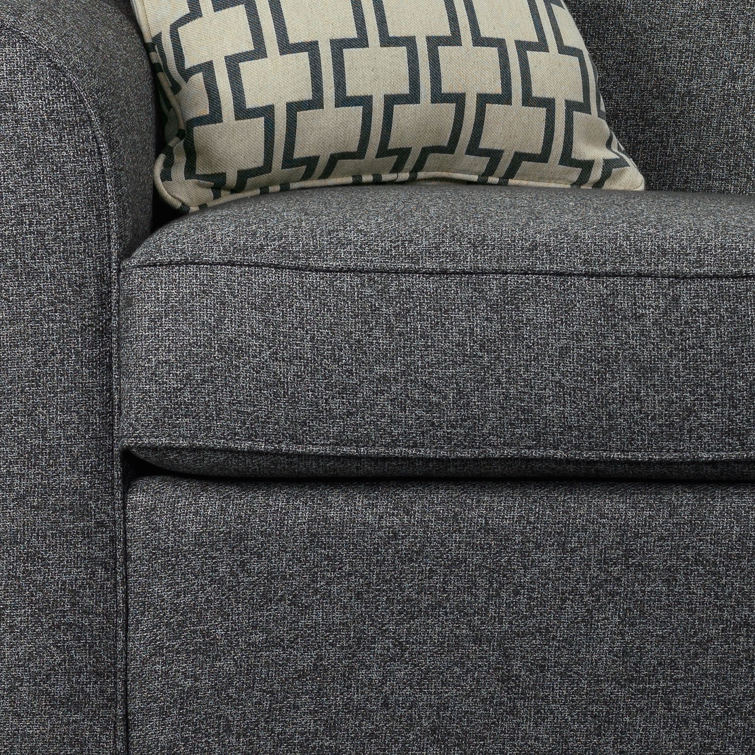 Ashby Sofa - Modern Grey Fabric Sofa for Living Room, Lounge & Home Decor | Comfortable & Stylish