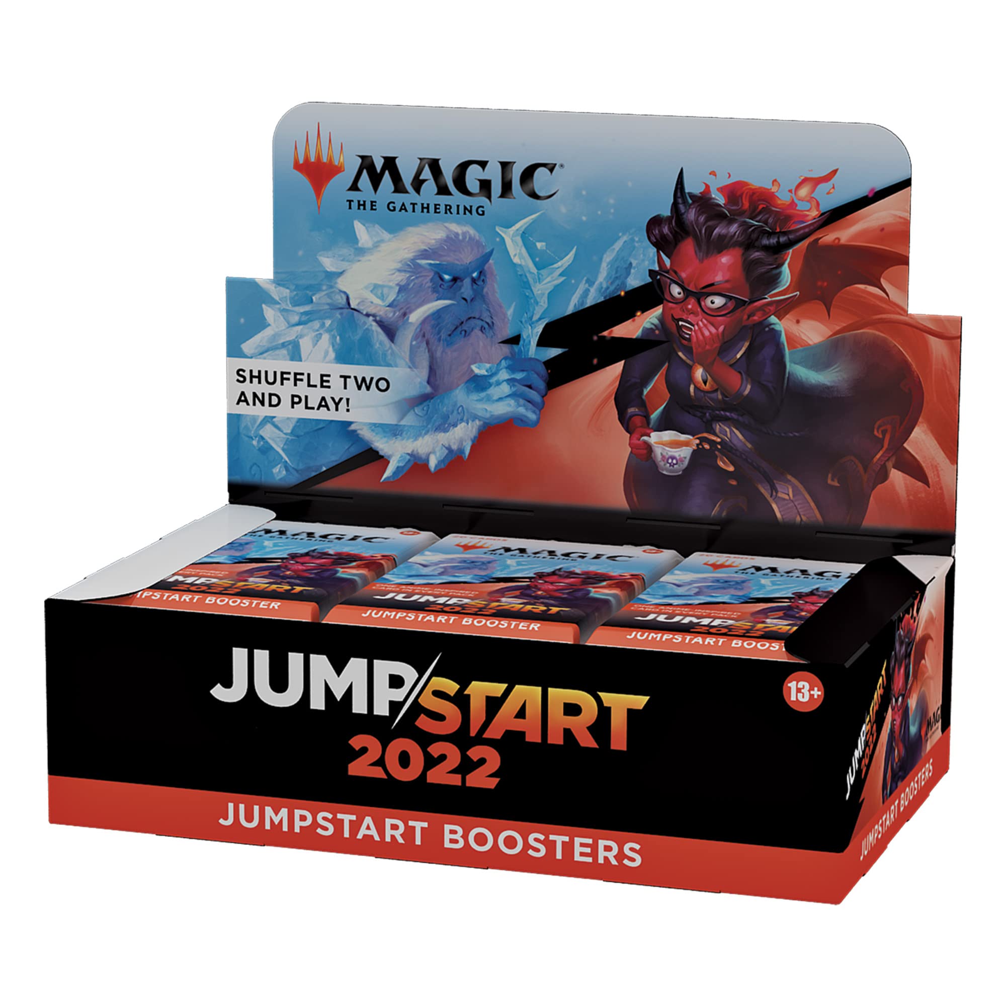 Magic: The Gathering Jumpstart 2022 Booster Box - 24 Packs (480 Cards) | 2-Player Quick Play MTG Deck | Collectible Trading Card Game for Beginners & Advanced Players | Perfect for Game Nights & Tournaments