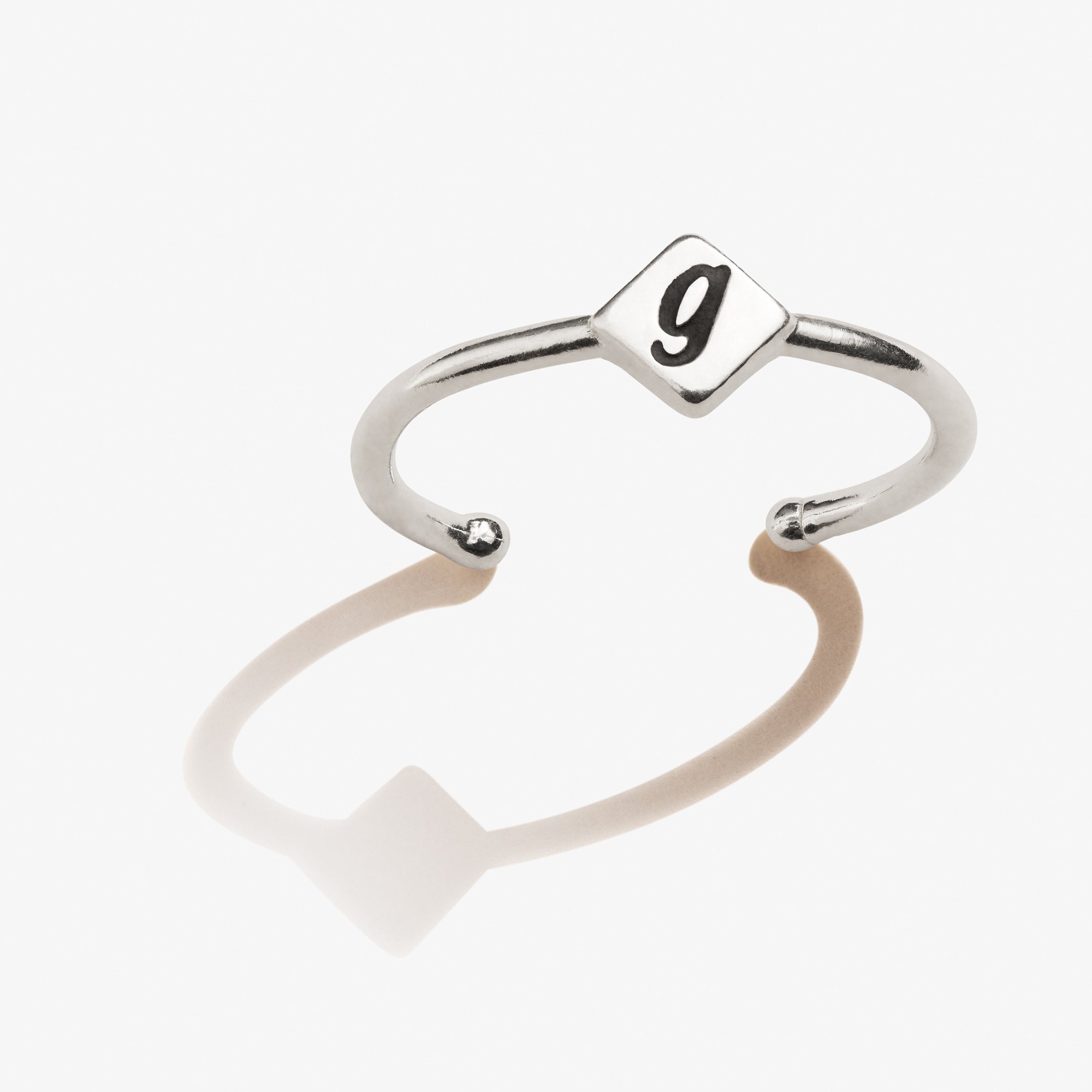 Adjustable Initial G Ring - Personalized Letter Jewelry for Women & Men - Perfect for Gifts, Engagements & Everyday Wear