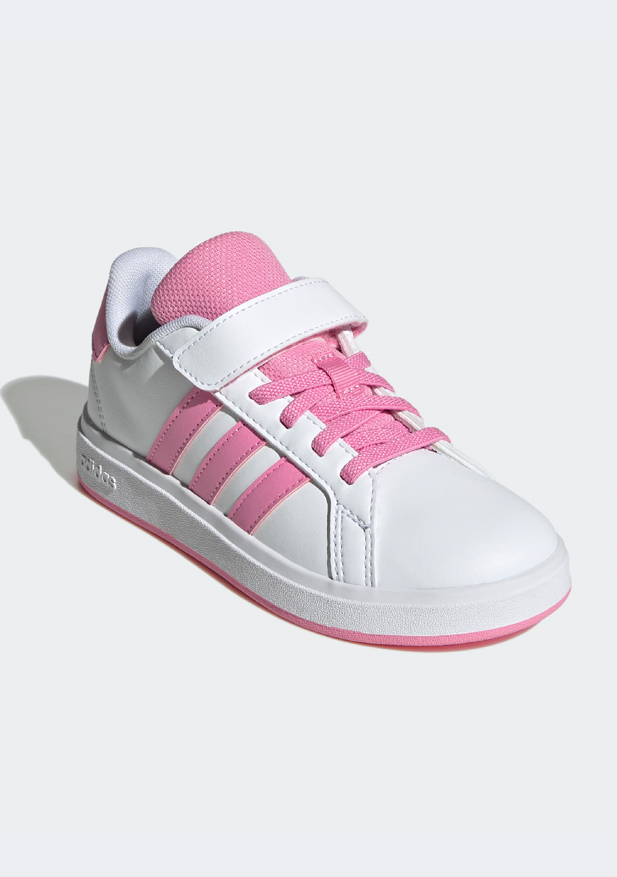 Adidas Kids' Grand Court 2.0 EL C Sneakers - Lightweight Comfortable Athletic Shoes for Boys & Girls - Perfect for School, Playground & Casual Wear