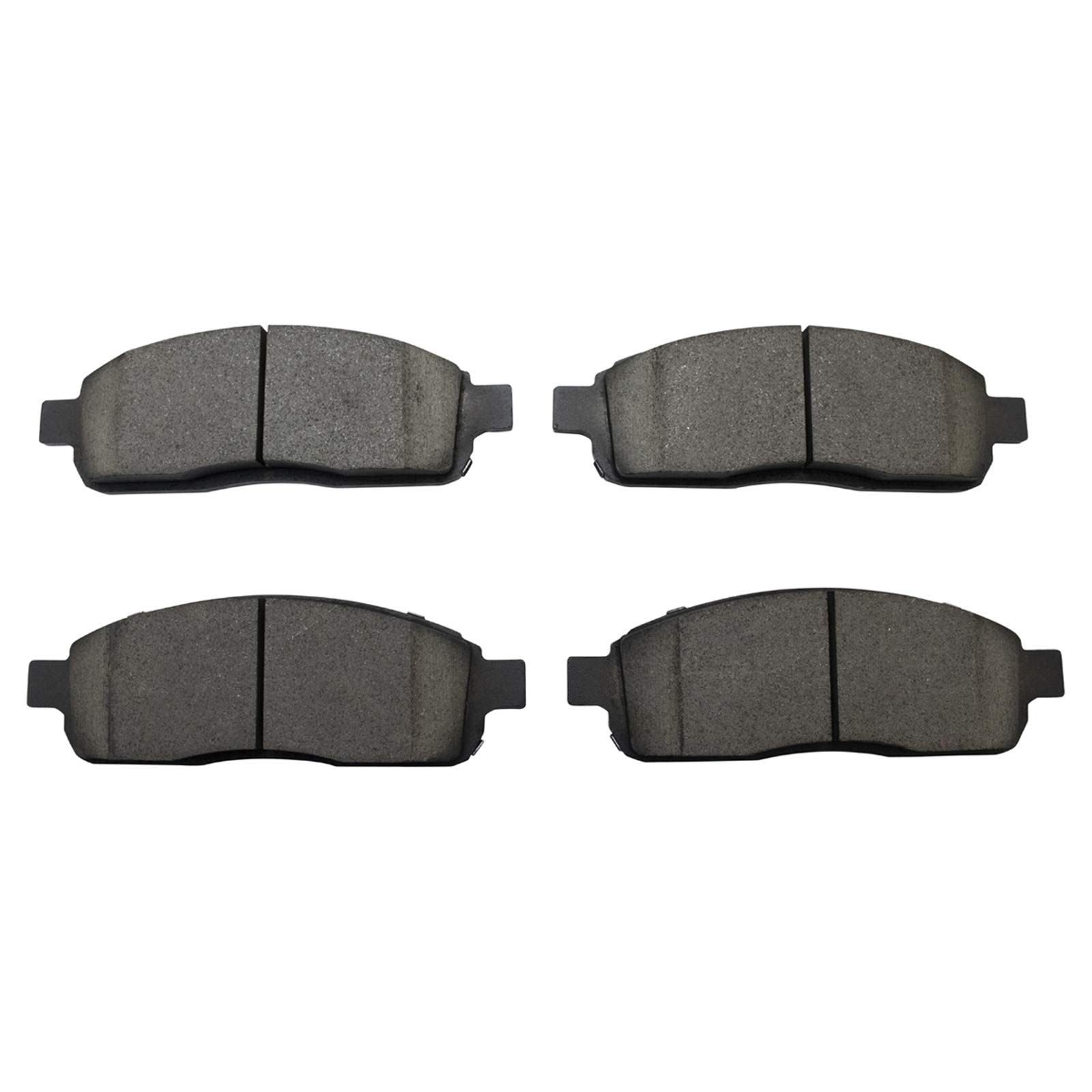 TRQ Front Brake Pad & Rotor Kit - Ceramic Vented Brake Pads & Rotors - Compatible with 2005-2008 Ford F-150 & 2006-2008 Lincoln Mark LT - Perfect for Daily Driving, Towing & Off-Road Use