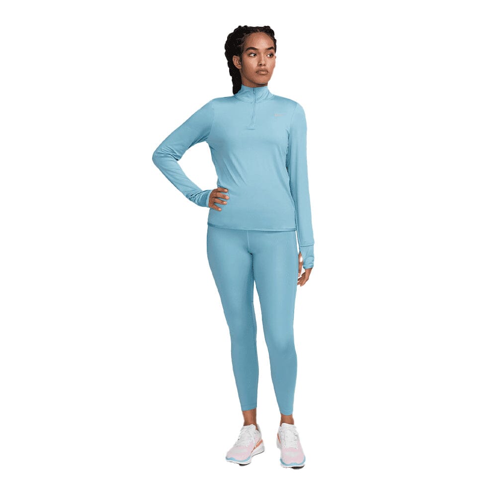 Nike Women's Dri-FIT Swift Element UV Half Zip Running Top - Lightweight Moisture-Wicking Sun Protection for Outdoor Workouts & Jogging
