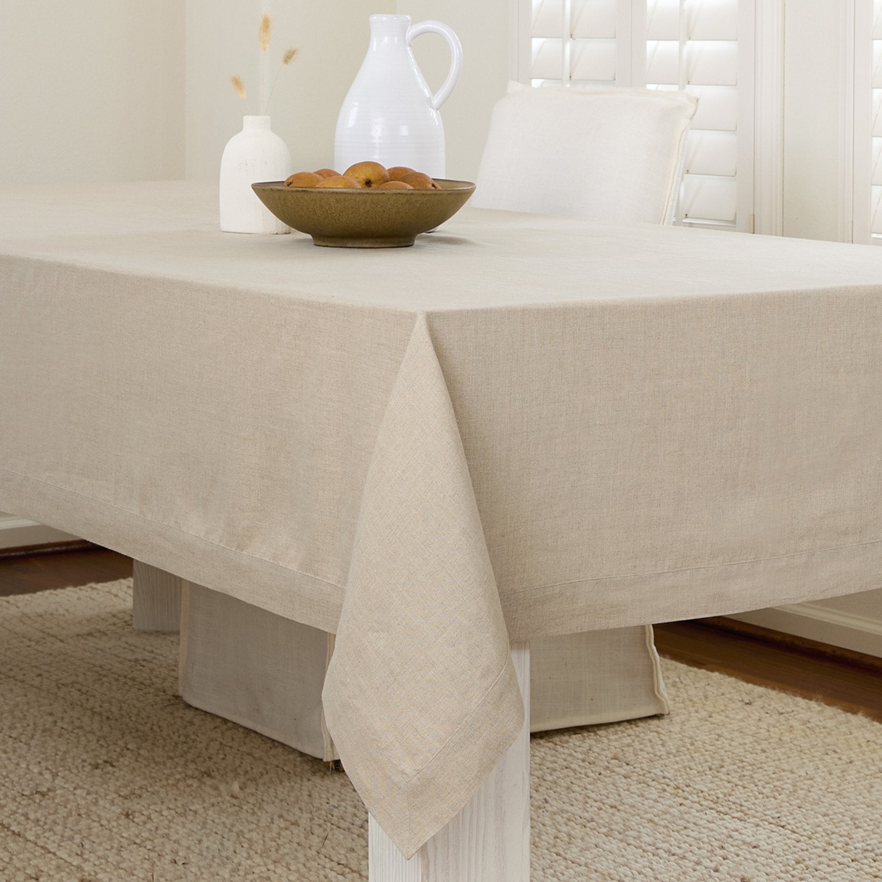 Premium Extra Large Fete Tablecloth - Waterproof & Stain-Resistant for Outdoor Parties, Weddings, and Events