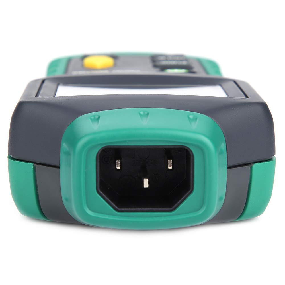 **MS5908A Circuit Analyzer Tester - AC 100-240V RMS Voltage Detector, GFCI/RCD Fault Tester with LCD Display (US Plug) - Perfect for Electricians, DIY Home Repairs & Electrical Safety Testing**