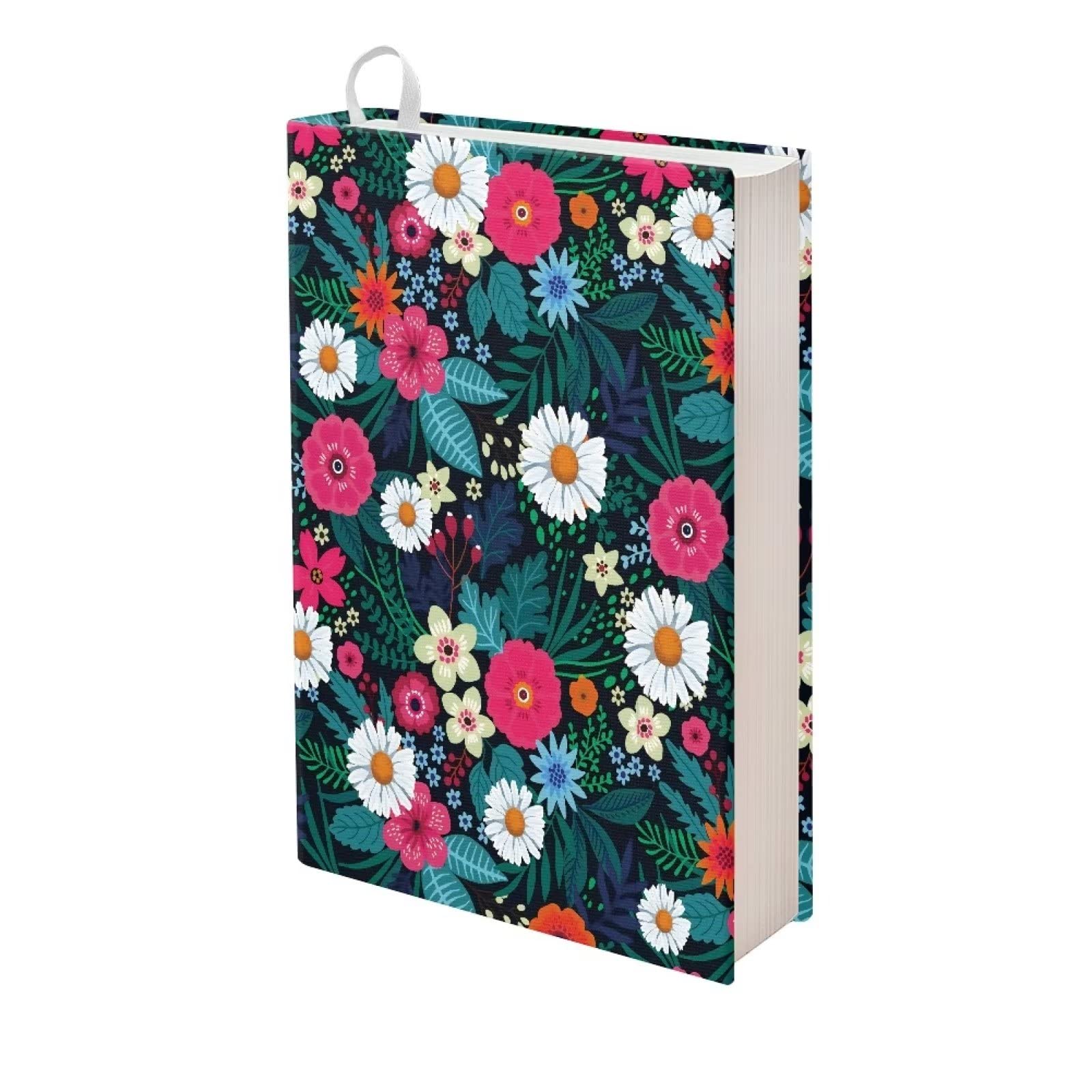 DISNIMO Daisy Hello Sunshine Book Sleeve - Washable Zippered Book Cover Protector for Paperbacks & Textbooks (Fits up to 9x11 Inches) - Perfect Gift for Book Lovers | Ideal for School, Travel & Library Use