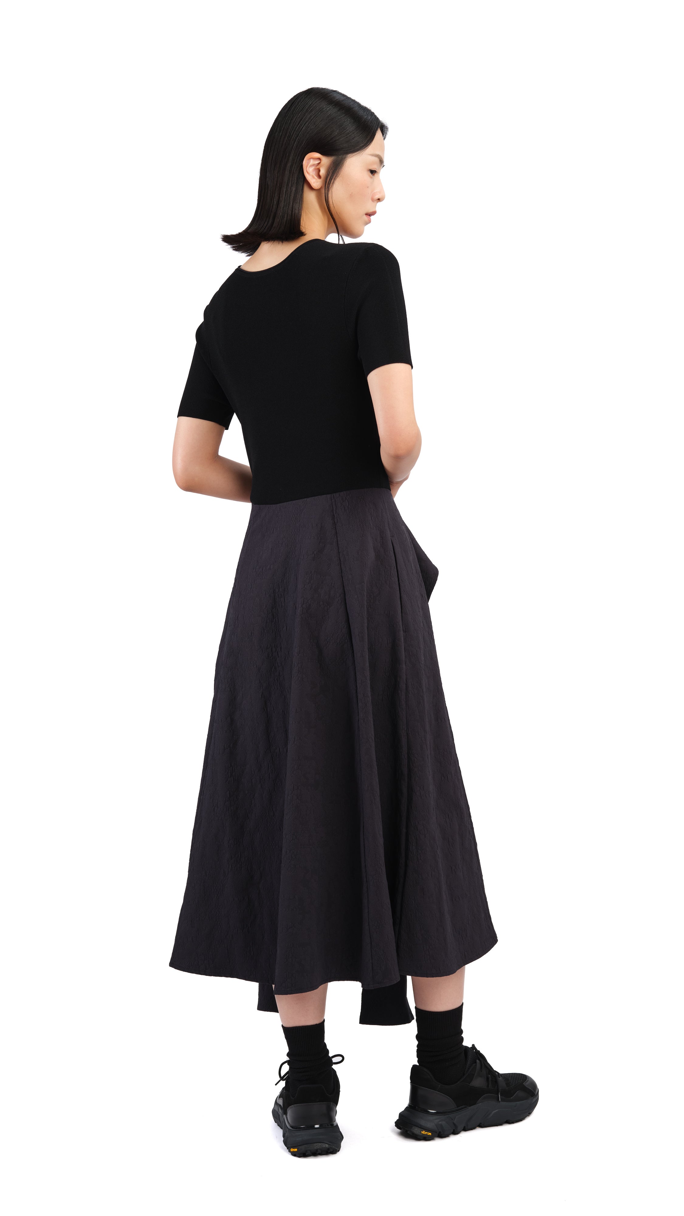 Elegant Tie Waisted Dress for Women - Flattering A-Line Summer Dress with Adjustable Belt - Perfect for Office, Party & Casual Outings