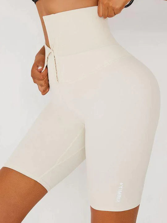 ZASUWA Women's High Waist Spandex Booty Shorts for Gym, Yoga & Workout - Tummy Control & Butt Lifting Fitness Shorts for Running, Cycling & Activewear