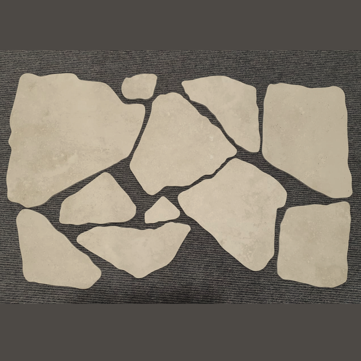 Noosa Sand Travertine Look Porcelain Tile - Natural Stone Finish Floor and Wall Tile for Indoor/Outdoor Use - Perfect for Patio, Pool Deck & Bathroom Cladding