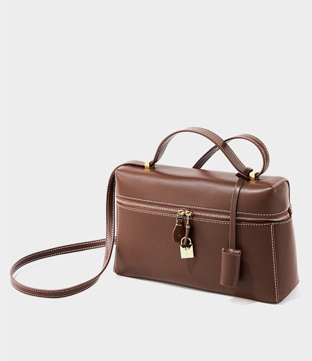 Structured Mini Box Bag for Women - Stylish Crossbody Handbag for Everyday Use, Work, and Travel