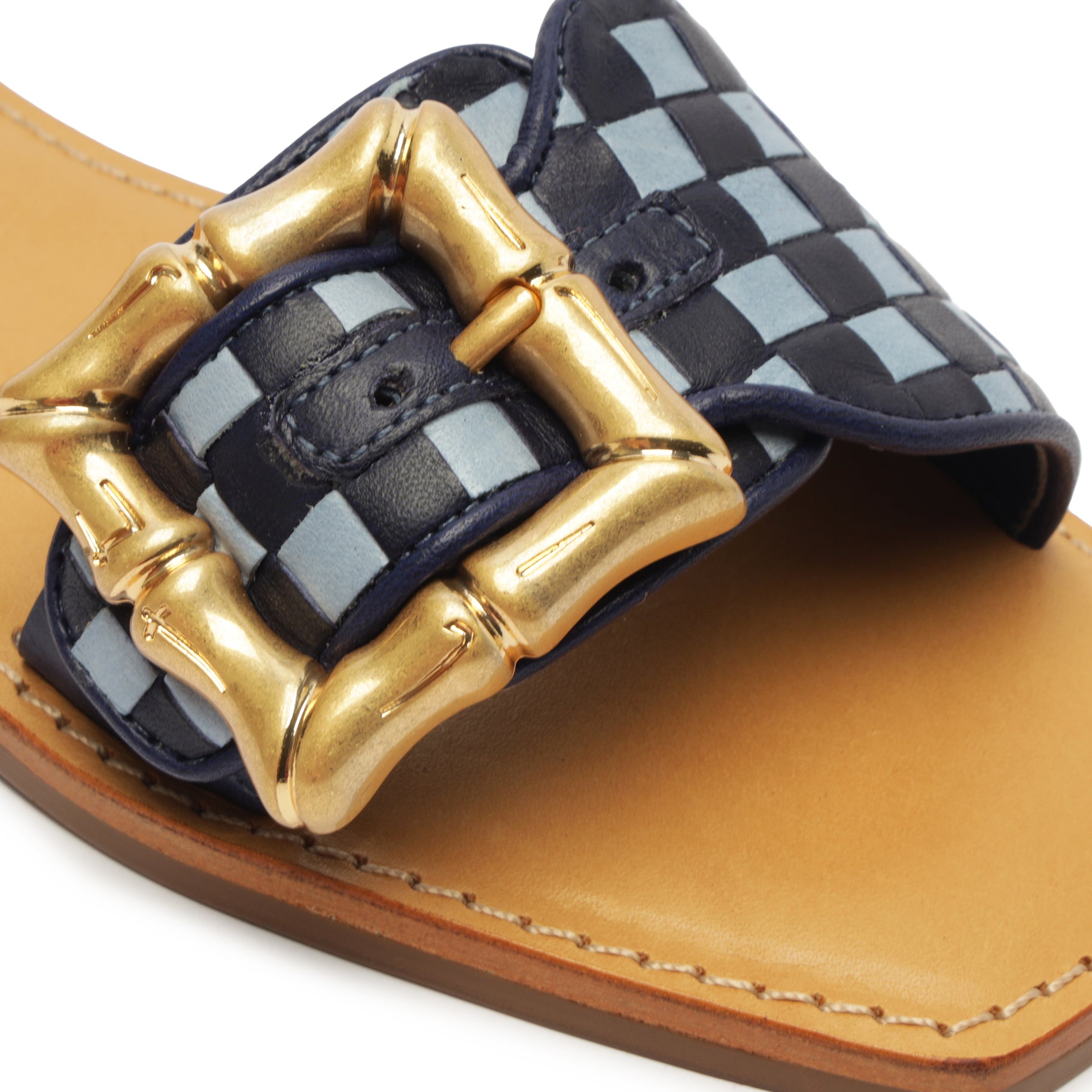 Enola Women's Woven Leather Sandals - Comfortable Handmade Strappy Flat Sandals for Summer, Beach, Vacation & Casual Outings