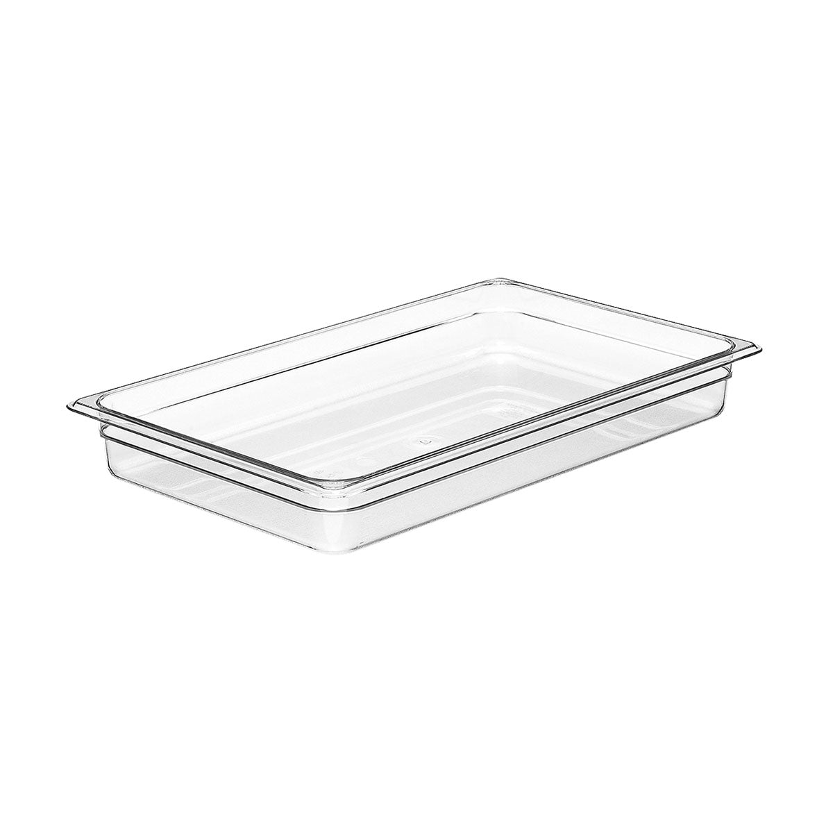Cambro 12CW135 Camwear Full Size Food Pan - Clear 2.5