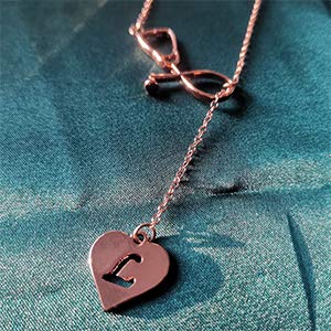 **Personalized Nurse Necklace for Women - Initial Nurse Graduation Gift, Nurses Week Appreciation Jewelry for Her - Perfect Nursing School Graduation & Student Nurse Gift - Ideal for Work, Clinicals & Special Occasions**