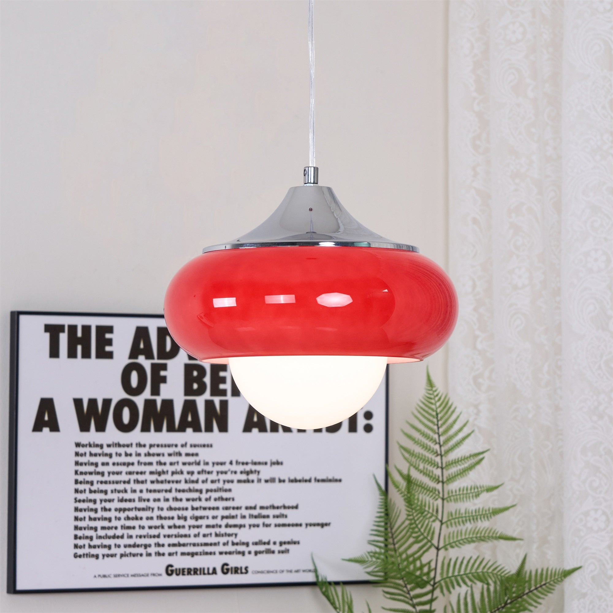 Modern Harvey Pendant Lamp - Sleek Hanging Light Fixture for Kitchen Island, Dining Room & Bedroom | Adjustable Height, Vintage Industrial Design
