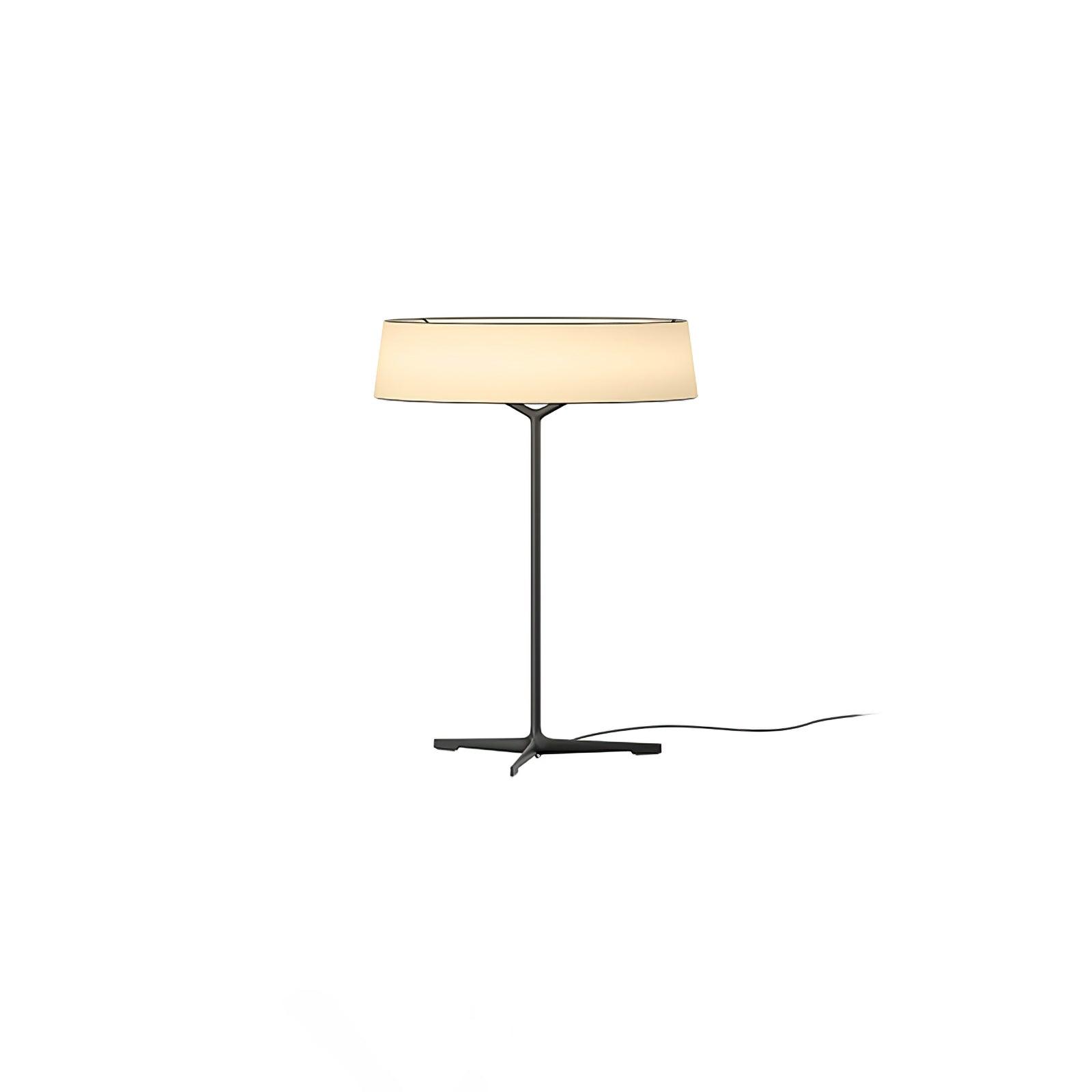 Modern Dama Table Lamp - Stylish LED Nightstand Light for Bedroom, Living Room & Office - Warm White & Cool White Dimmable Lighting for Reading, Relaxing & Decor