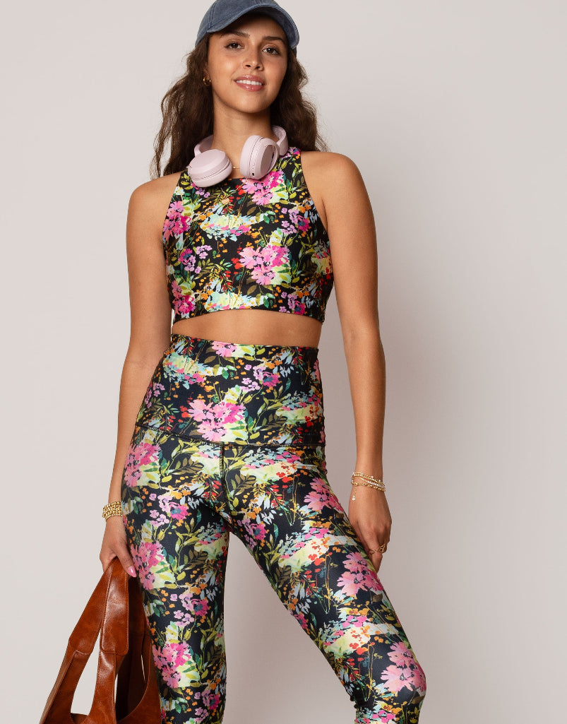 Natalia Floral Print Women's Dress and Scarf Set - Elegant Spring Summer Outfit for Parties, Weddings & Date Nights