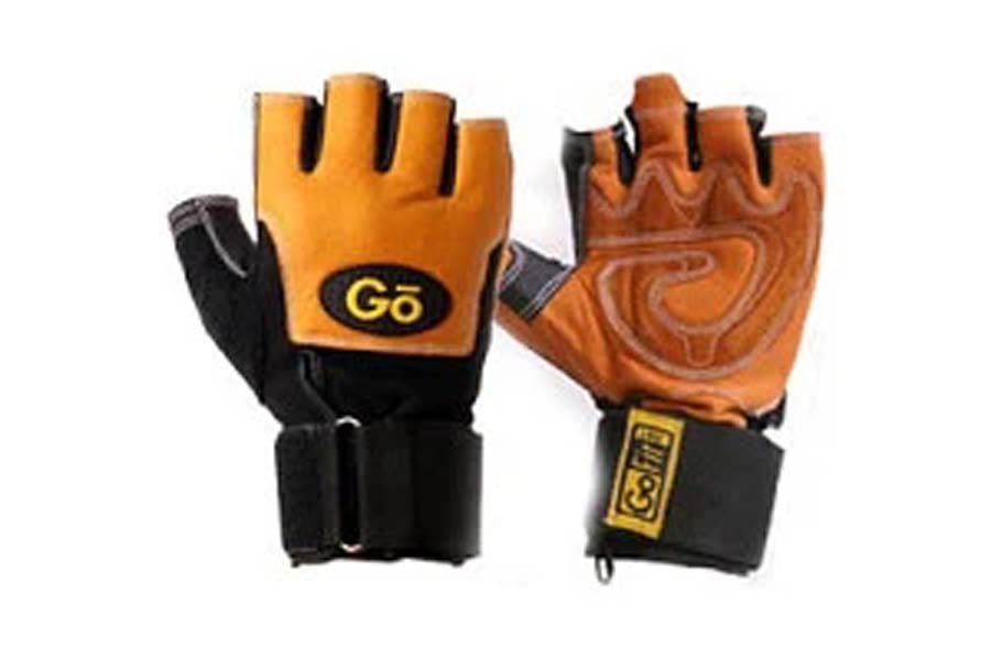 GoFit Weight Lifting Gloves for Men & Women - Breathable Gym Gloves with Wrist Support - Perfect for CrossFit, Powerlifting & Workout Training