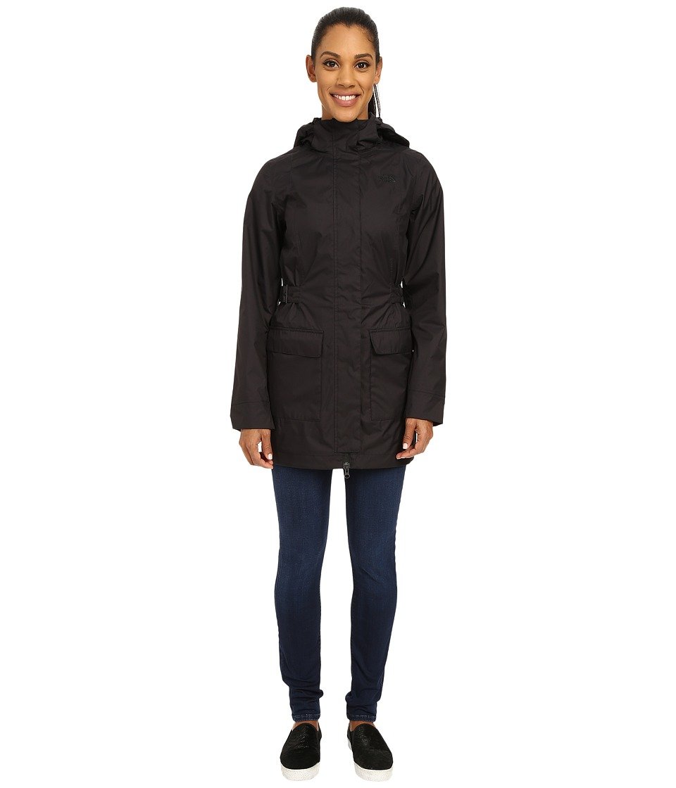 The North Face Women's Tomales Bay Waterproof Jacket - TNF Black, Size Small - Lightweight Windbreaker for Hiking, Camping & Outdoor Adventures