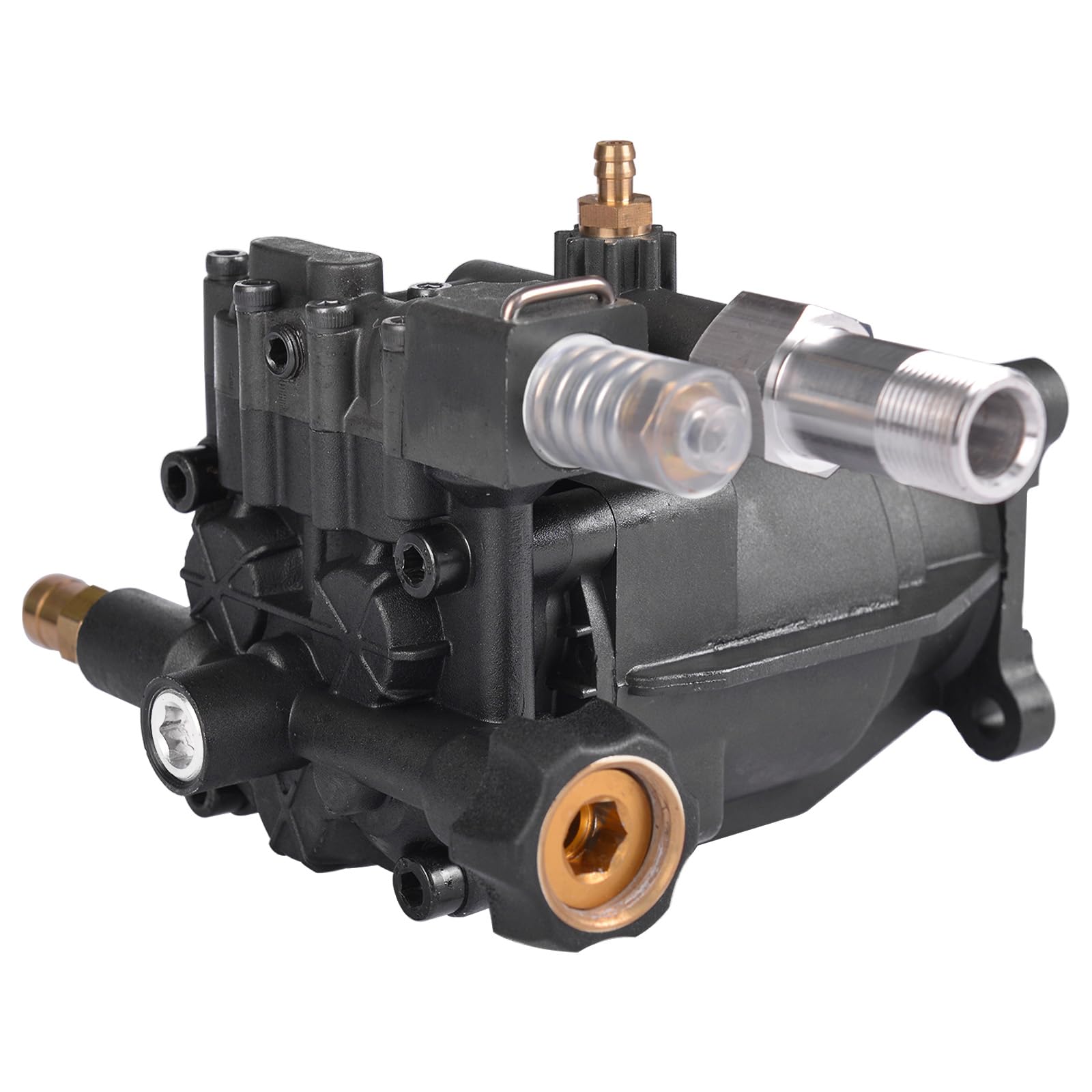 SurmountWay 3200PSI 2.5GPM Horizontal Pressure Washer Pump - 3/4