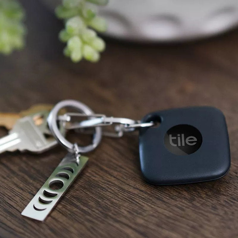 Tile Mate (2022) Bluetooth Tracker - Find Keys, Wallet & More | Black | Perfect for Travel, Office & Daily Essentials Tracking