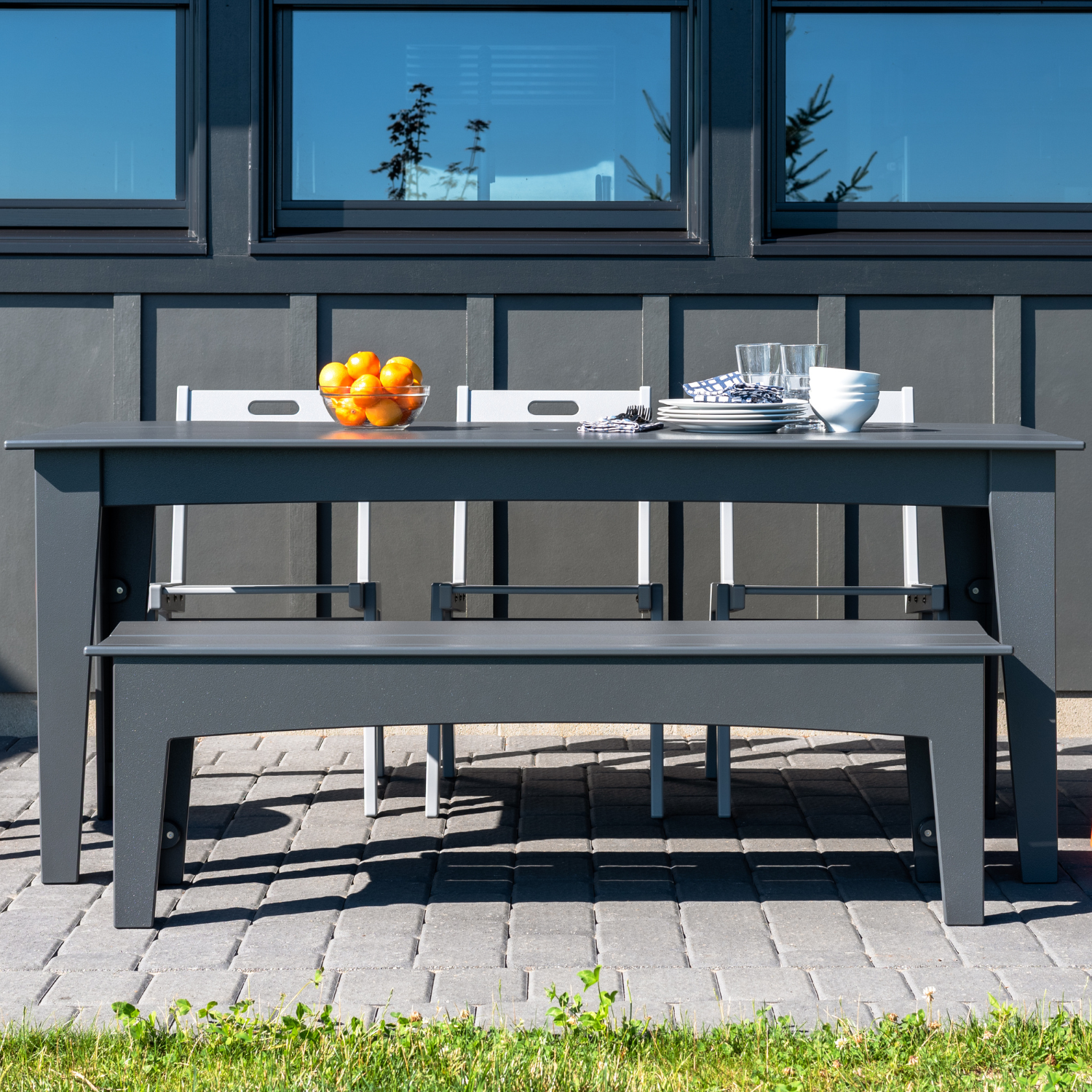 Loll Alfresco Outdoor Dining Table - Perfect for Patio, Garden, and Backyard Entertaining