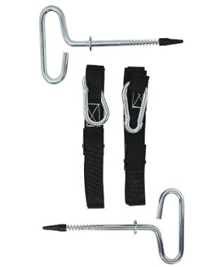Eskimo Ice Shelter Deluxe Tie Down Kit - Heavy Duty Anchoring System for Ice Fishing Tents | Secure Shelter in Windy Conditions | Perfect for Winter Camping & Outdoor Adventures
