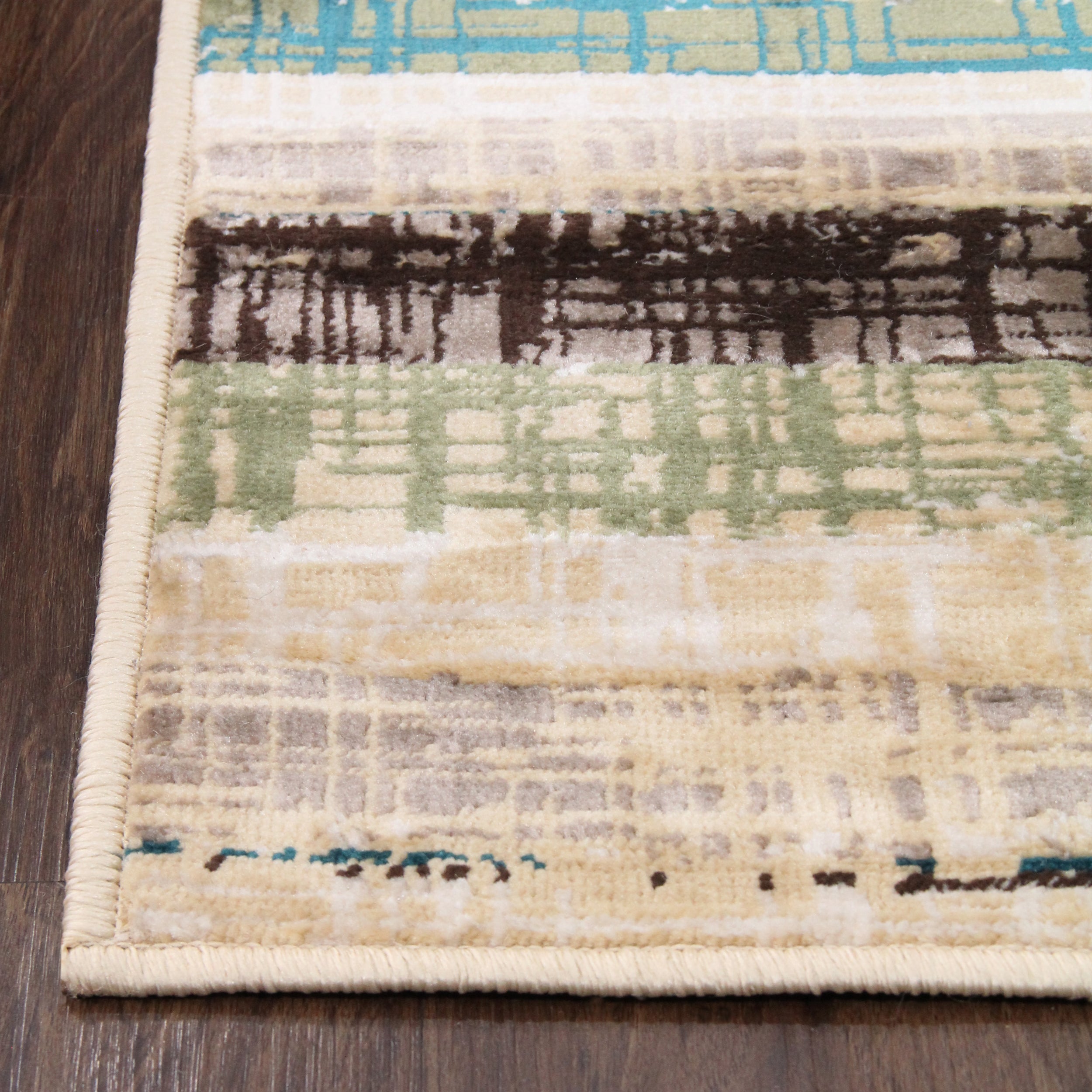 Kylemore Modern Abstract Area Rug for Living Room, Bedroom - Soft Non-Slip Indoor Carpet for Home Decor