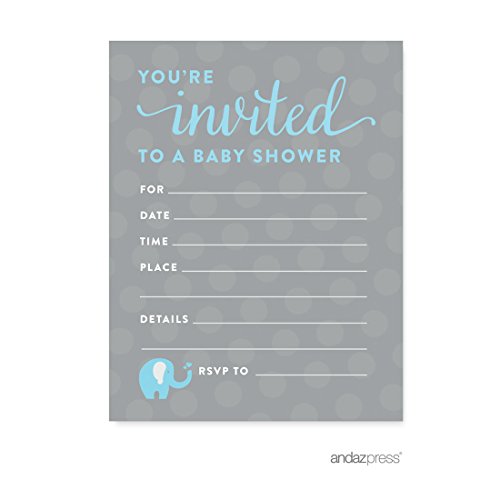 Invitations Baby Blank