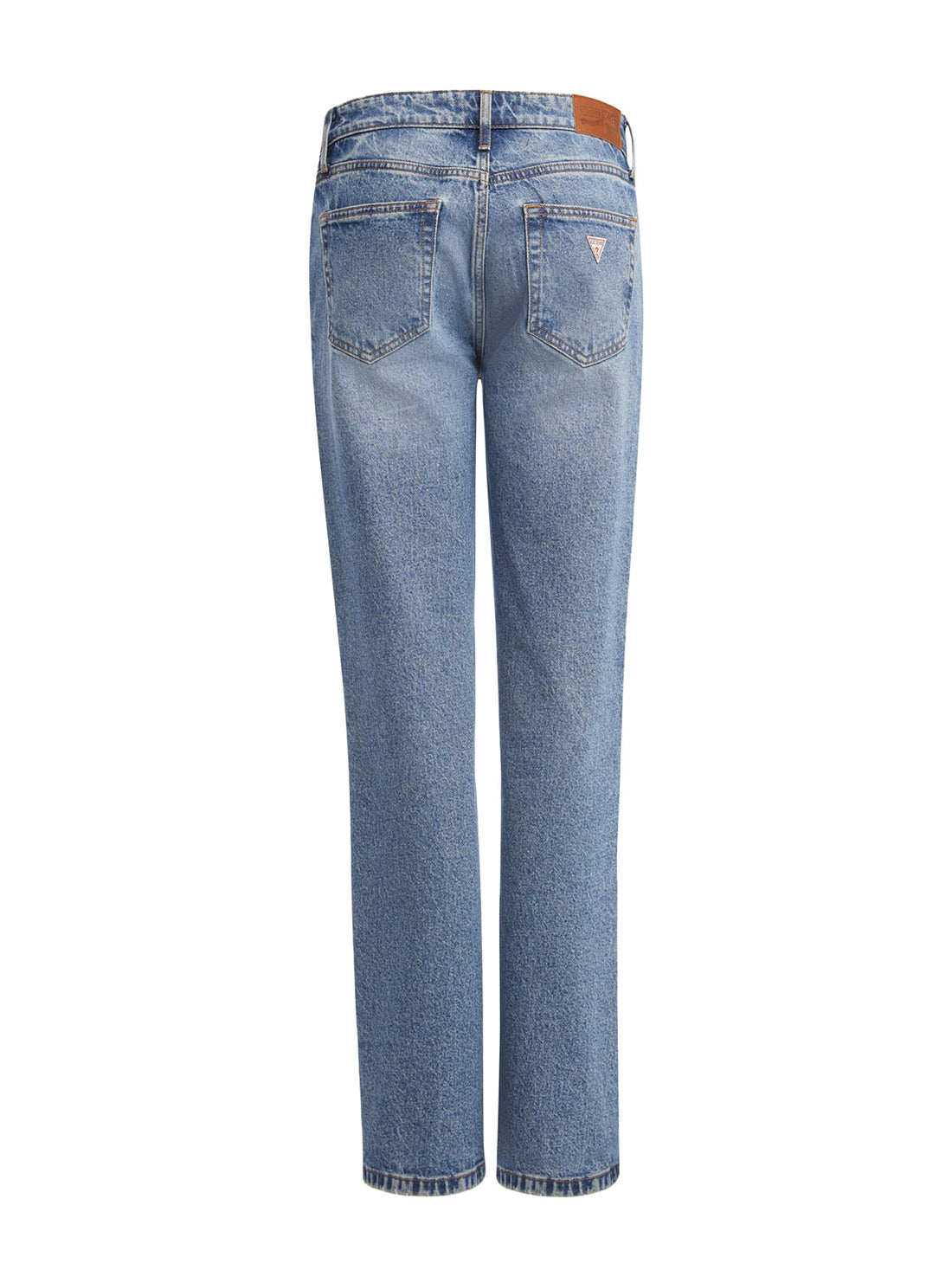 Guess G08 Mid Rise Straight Jeans for Women - Classic Blue Denim Pants with Stretch Comfort | Perfect for Casual Wear, Office & Date Nights
