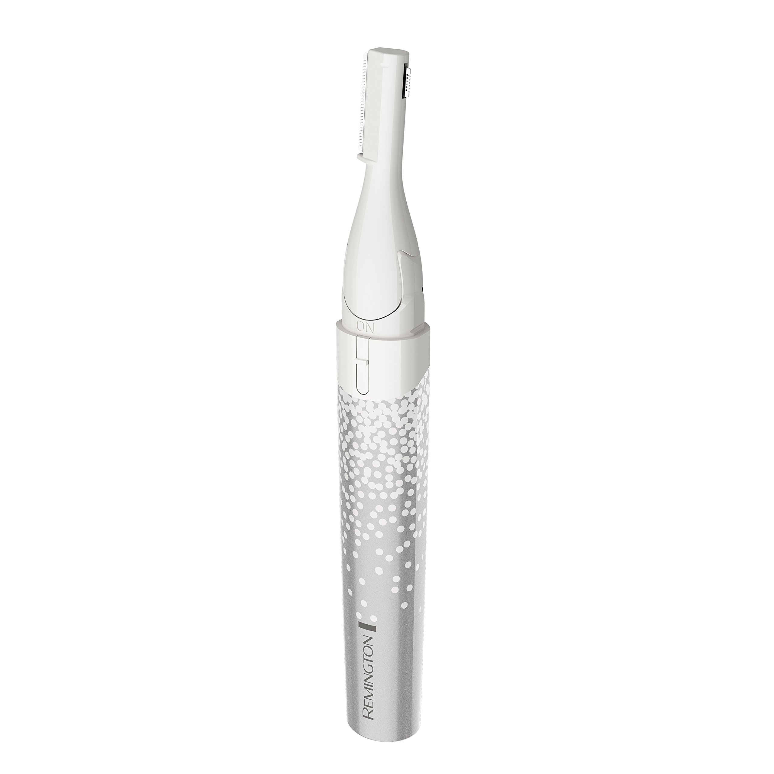 Remington Smooth & Silky Facial Pen Trimmer for Women - Precision Eyebrow & Facial Hair Trimmer (Model MPT3800SSH, White) | Perfect for Travel, Eyebrow Shaping & Quick Touch-Ups