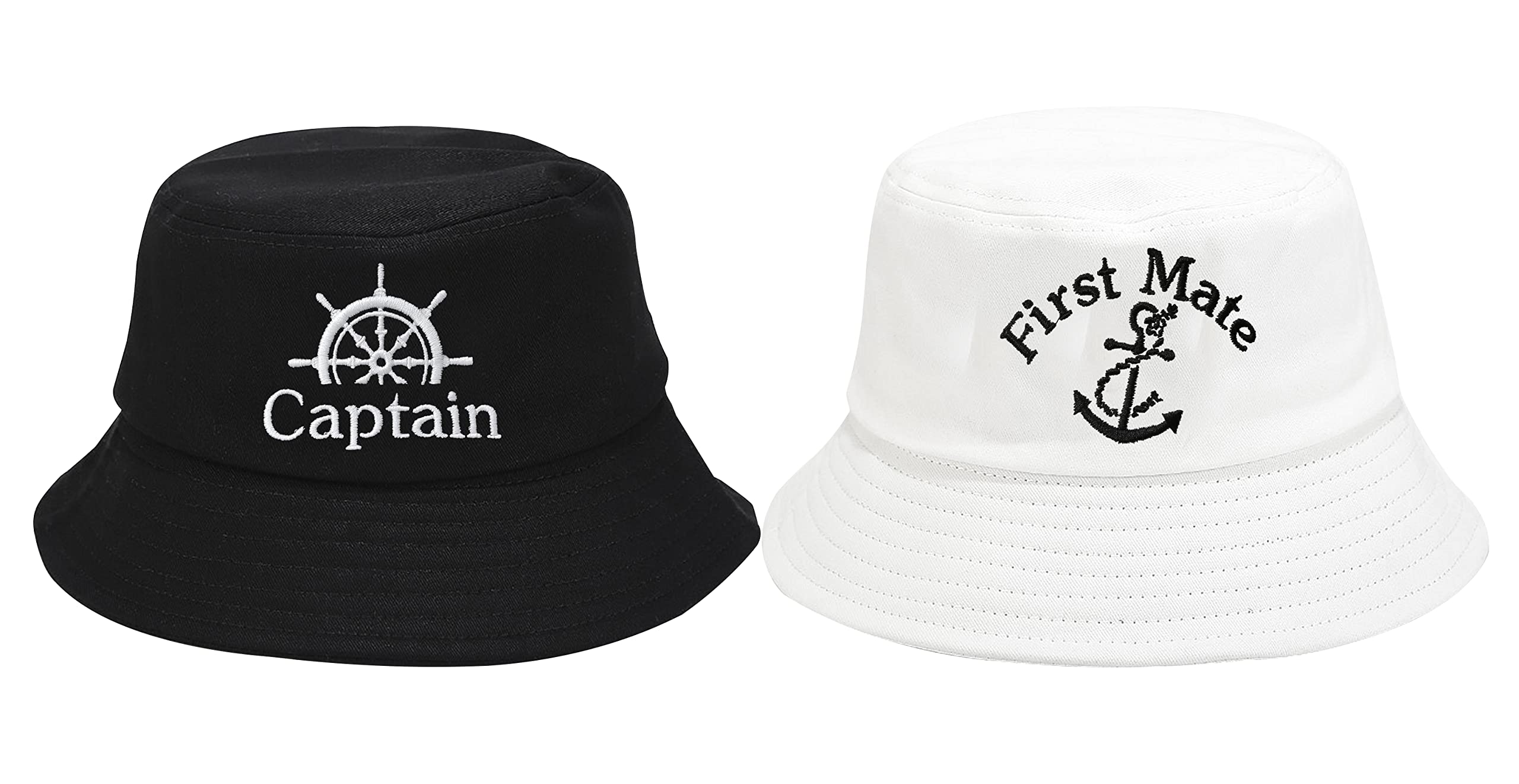 Mr & Mrs Bucket Hats - Couple Summer Beach Hats