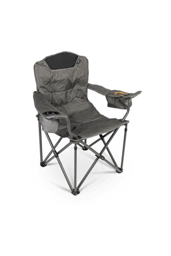 Dometic Duro 180 Portable Camping Chair - Heavy Duty Folding Outdoor Chair for Camping, Hiking, Beach & Backpacking - Perfect for Picnics, BBQs & Outdoor Adventures