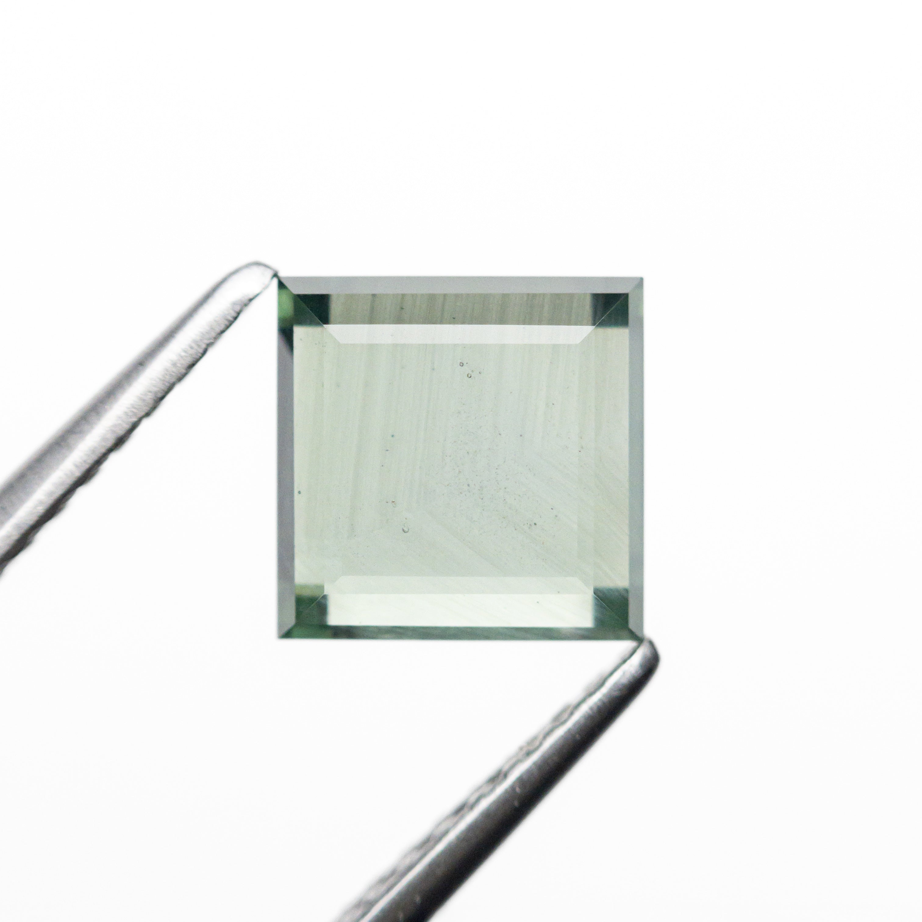 2.23ct Natural Square Portrait Cut Sapphire Gemstone - 6.78x6.71x3.18mm for Engagement Rings & Fine Jewelry Making