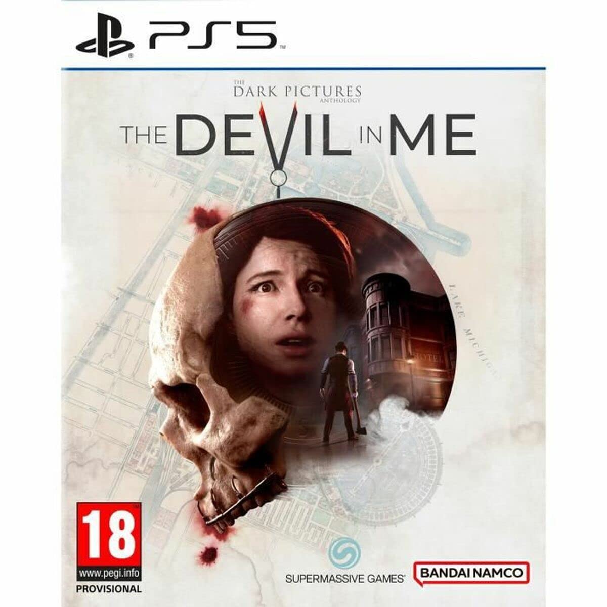 The Devil in Me PS5 Game - Dark Psychological Horror Thriller for PlayStation 5 | Perfect for Horror Fans & Story-Driven Gamers | Play at Night for Ultimate Scare Experience