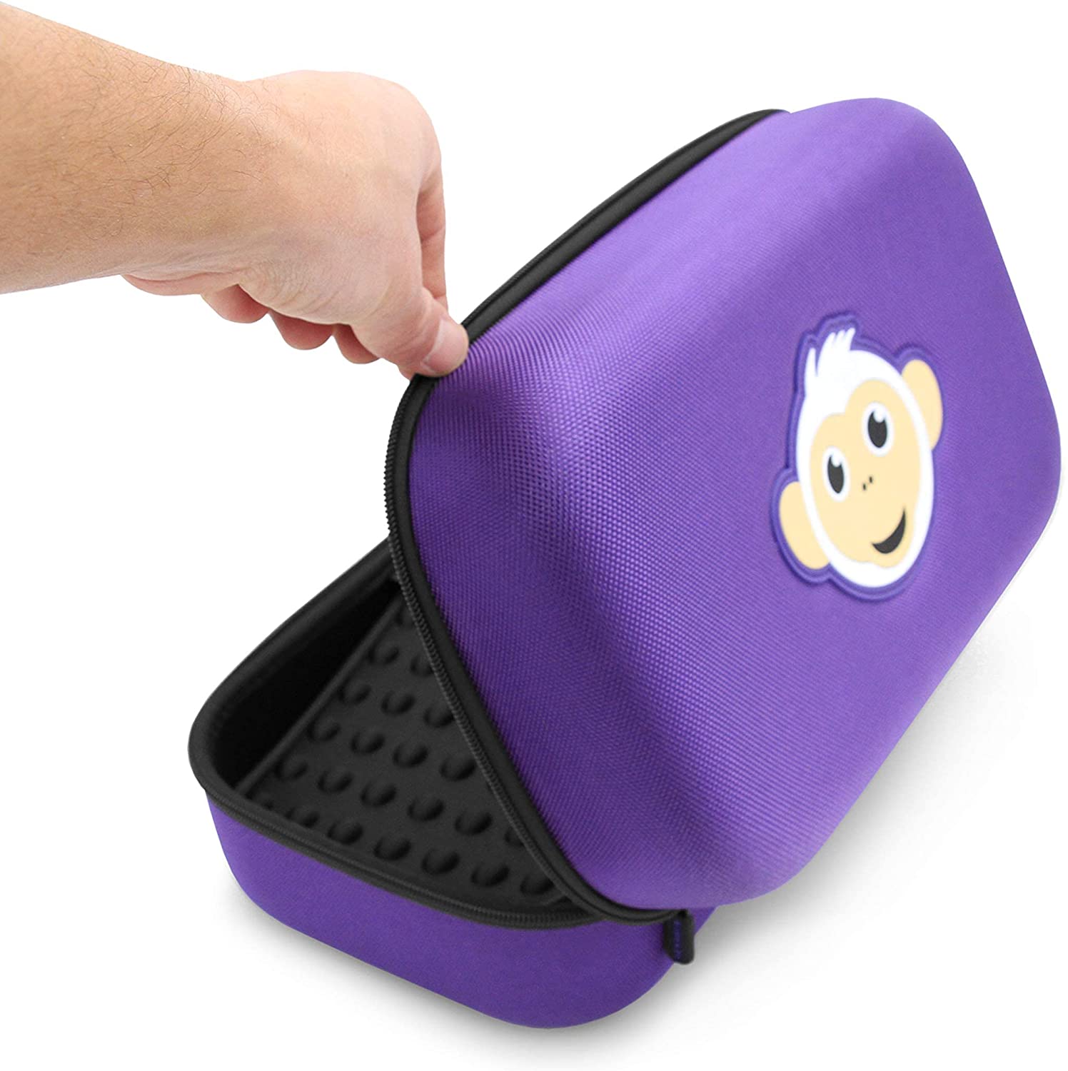 CASEMATIX Carry Case for 2 Fairy Finder Electronic Jars - Storage Organizer for Virtual Fairy Toys & Got2Glow Accessories - Perfect for Travel, Playdates & Fairy Hunting Adventures