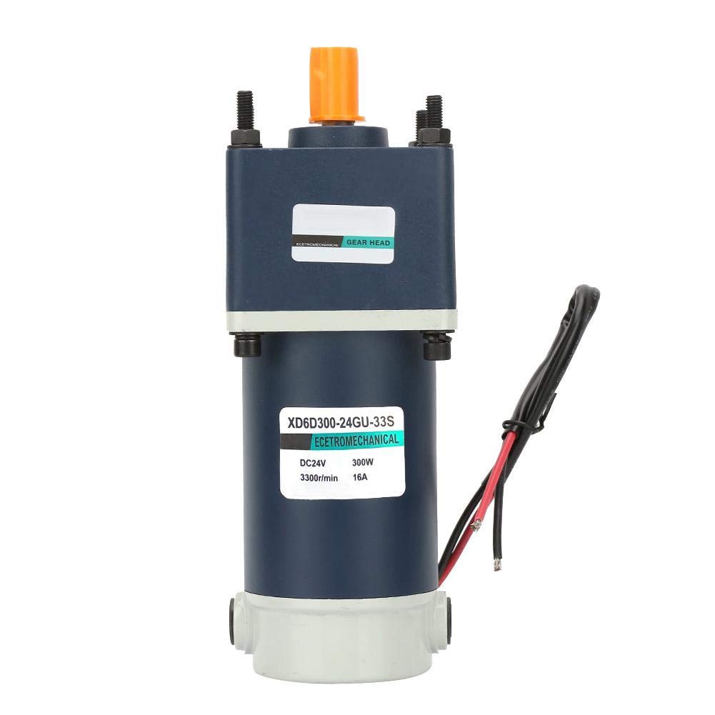 24V 300W DC Permanent Magnet Electric Motor Gear Reducer - High Torque 15-1000 RPM for Medical Equipment (500 RPM) | Ideal for Hospital Devices, Lab Instruments & Automation Systems